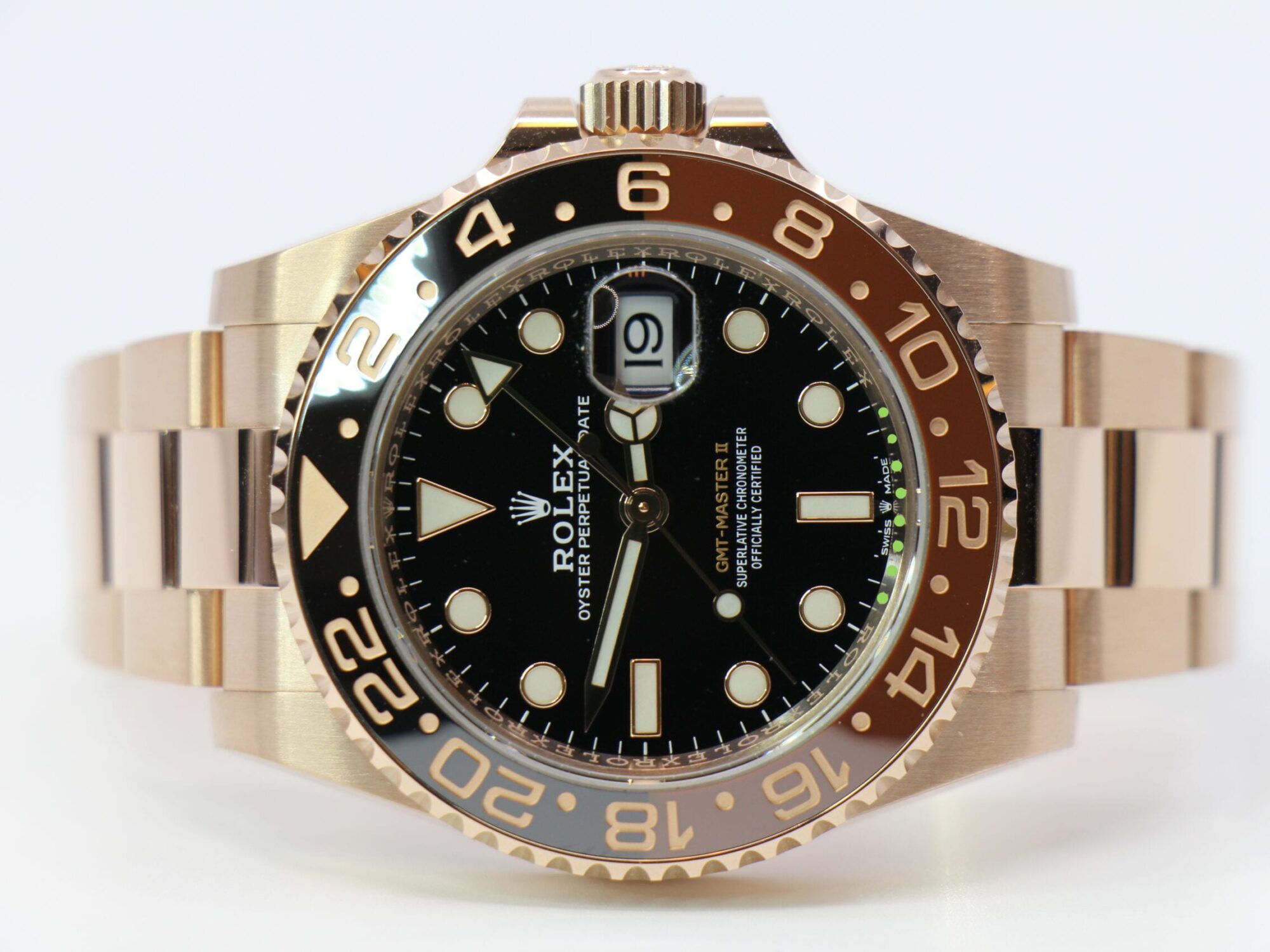ROLEX GMT-MASTER II ROOTBEER 126715CHNR - NEW