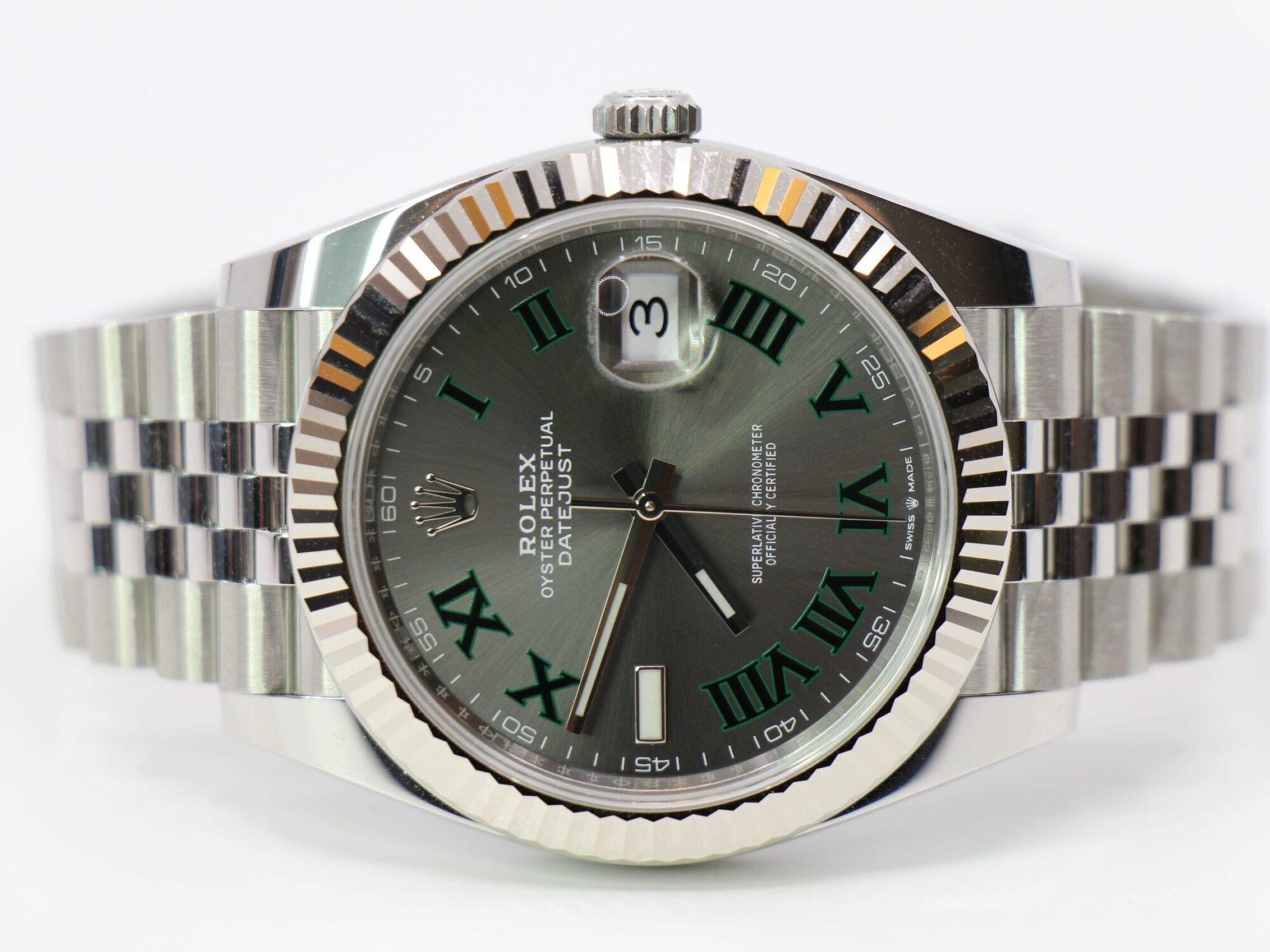 ROLEX DATEJUST 41MM 126334 - NEW