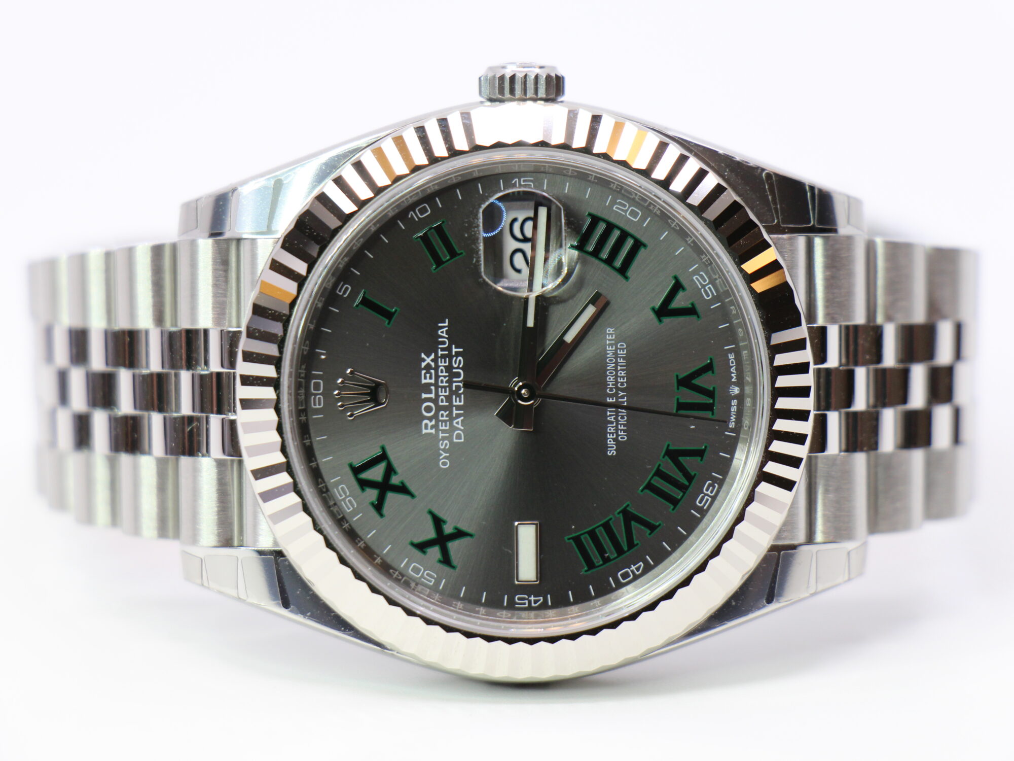 ROLEX DATEJUST 41MM 126334 - NEW