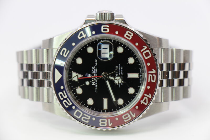 ROLEX GMT-MASTER II 126710BLRO - MINT
