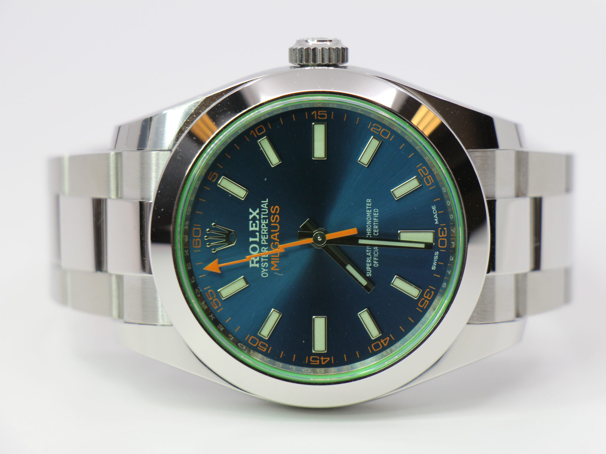 ROLEX MILGAUSS 116400GV - NEW