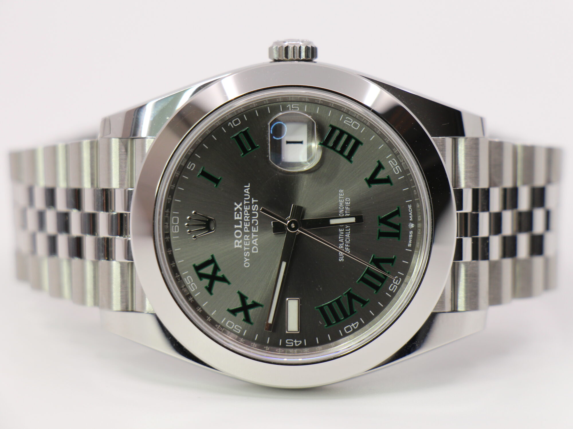 ROLEX DATEJUST 41MM 126300 - NEW