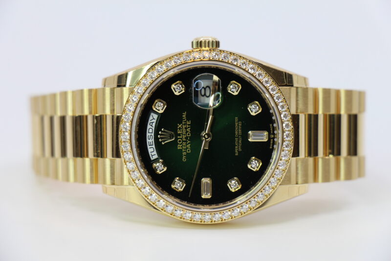 ROLEX DAY-DATE 36 128348RBR - NEW