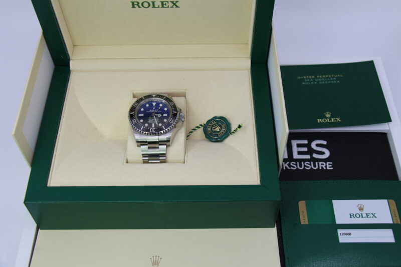 ROLEX DEEPSEA SEA-DWELLER BLUE 126660 - NEW - Image 5