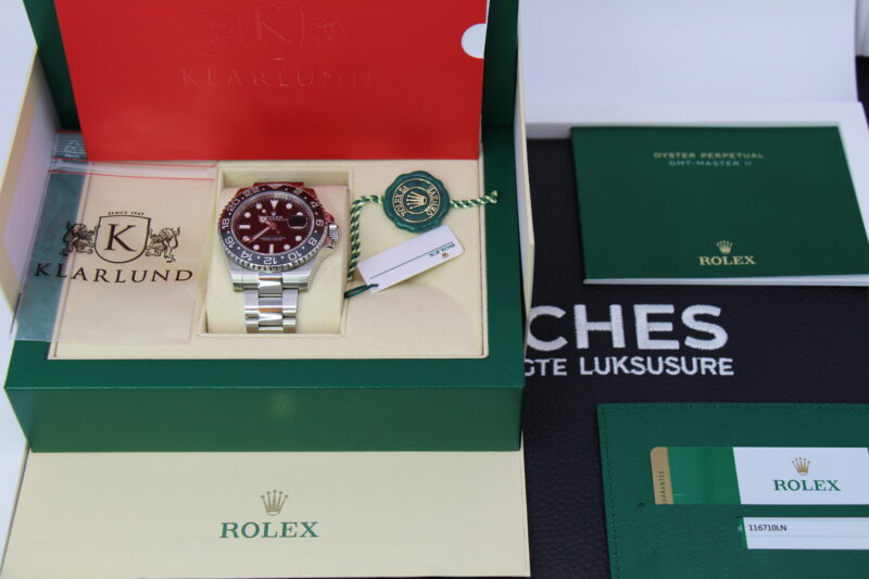 ROLEX GMT-MASTER II 116710LN "NOS - KLARLUND" - NEW - Image 5