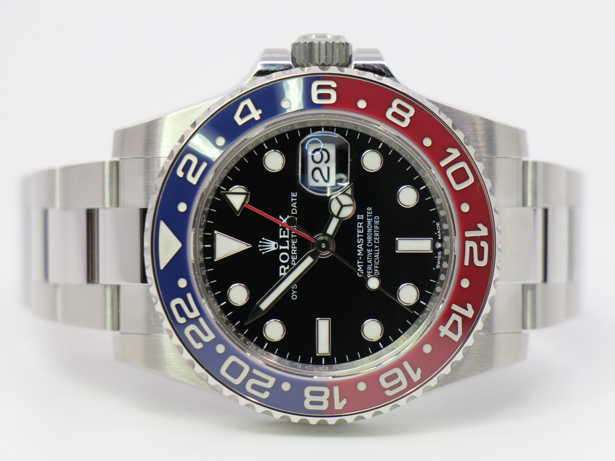 ROLEX GMT-MASTER II 126710BLRO - NEW