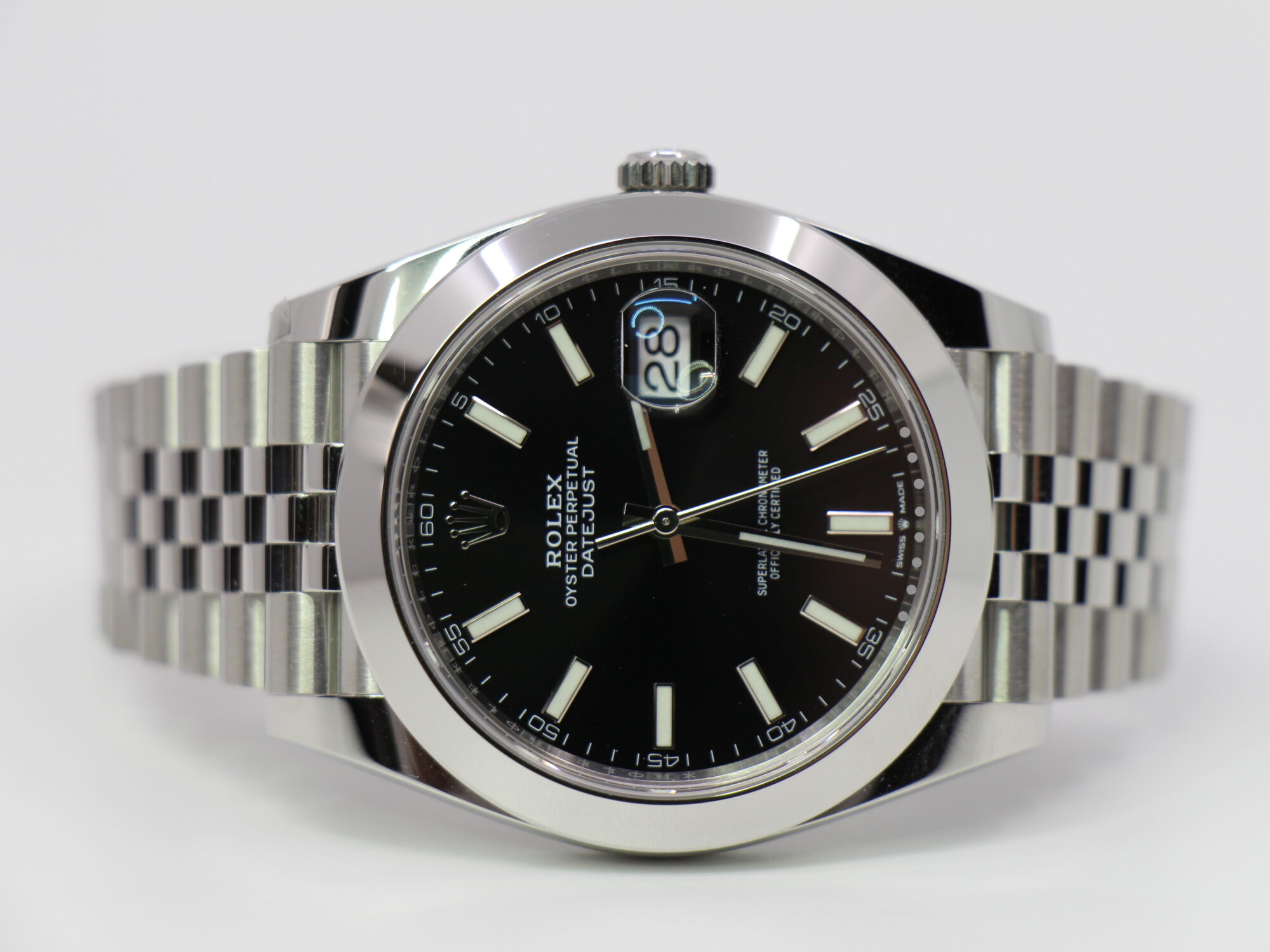 ROLEX DATEJUST 41MM 126300 - NEW