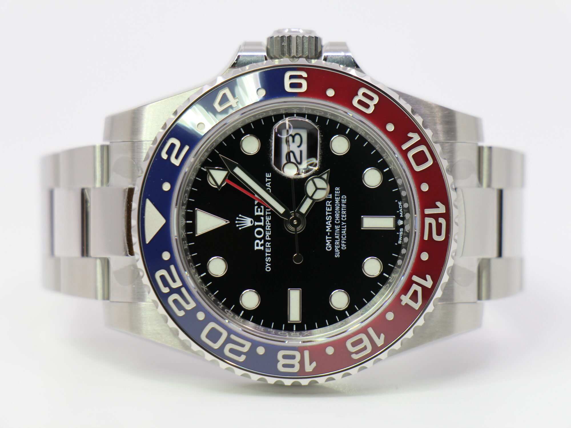 ROLEX GMT-MASTER II 126710BLRO - NEW