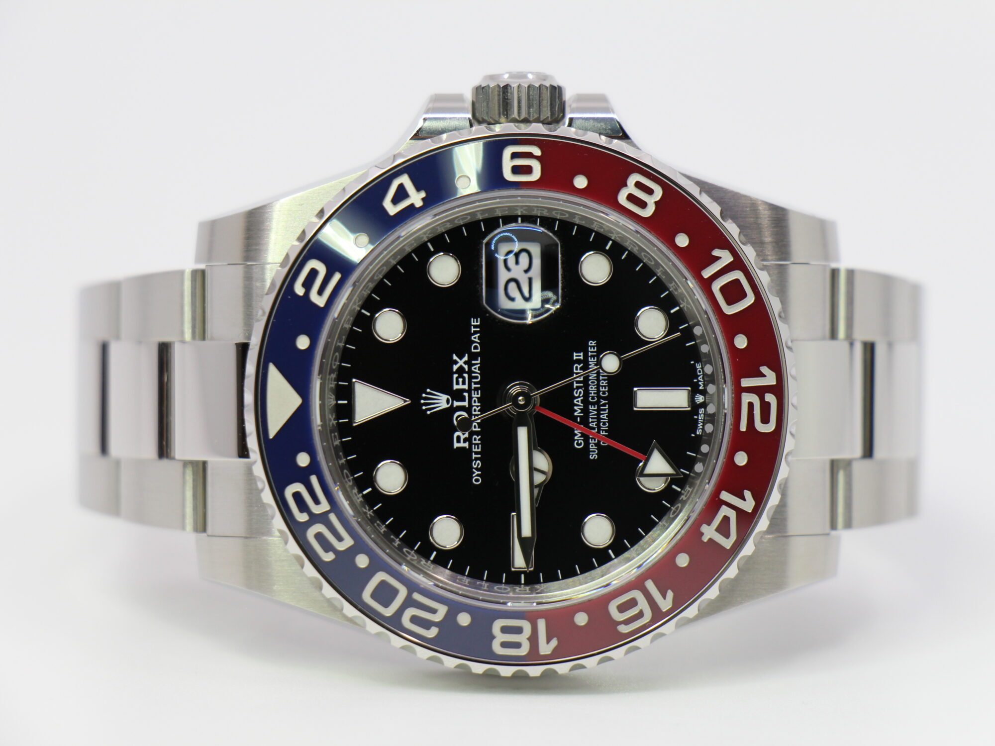 ROLEX GMT-MASTER II 126710BLRO - NEW