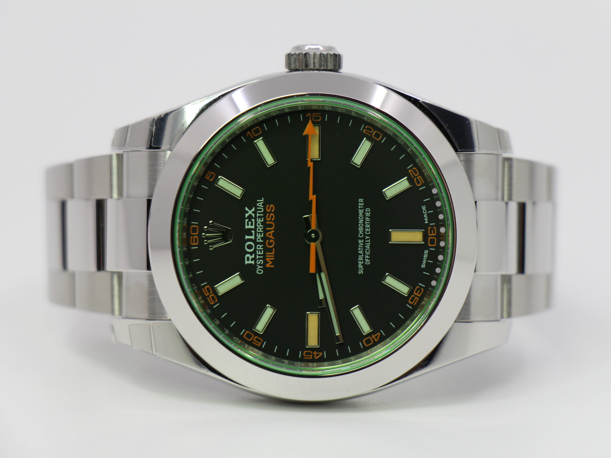 ROLEX MILGAUSS 116400GV - NEW