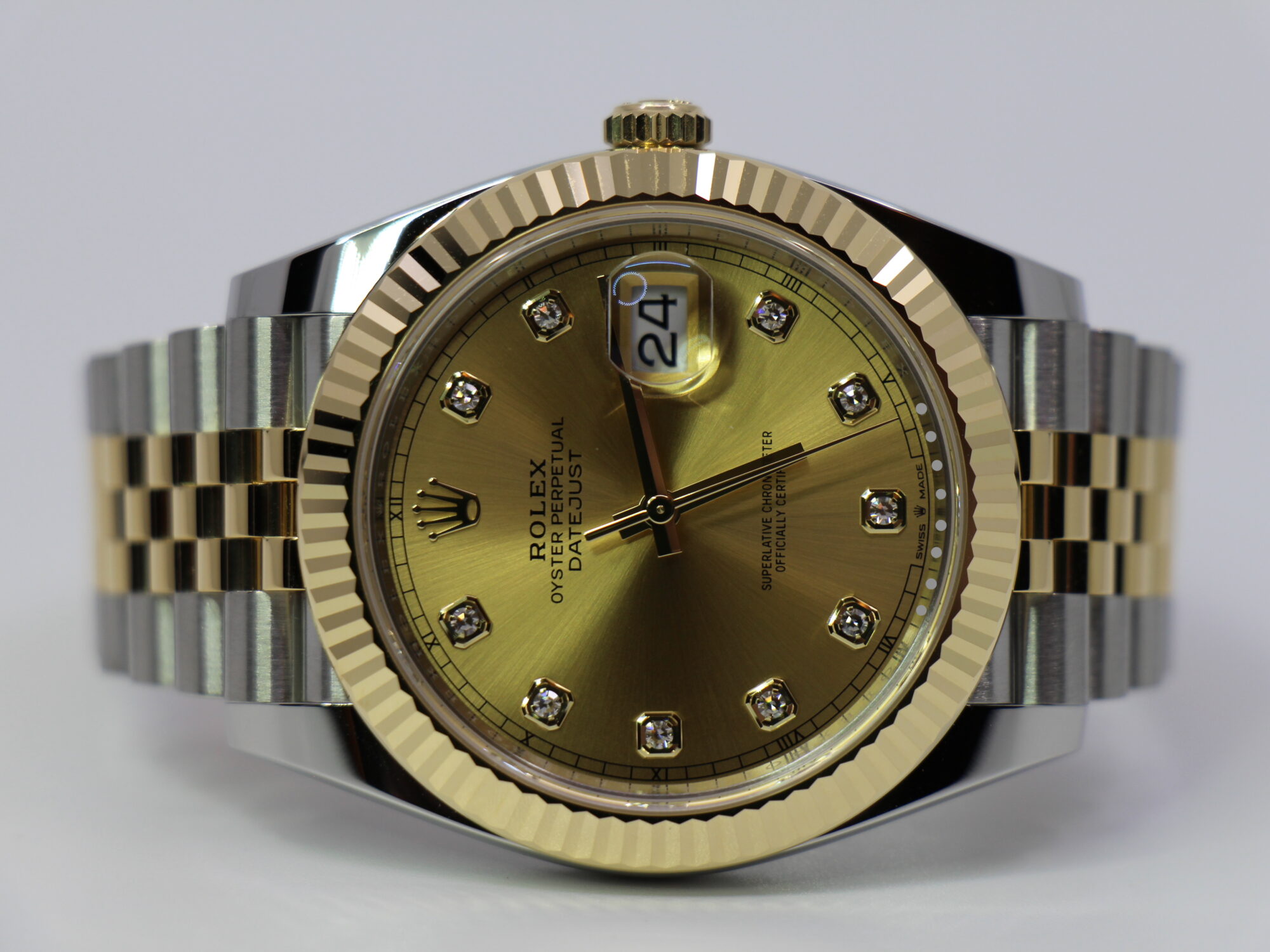 ROLEX DATEJUST 41MM 126333 - NEW