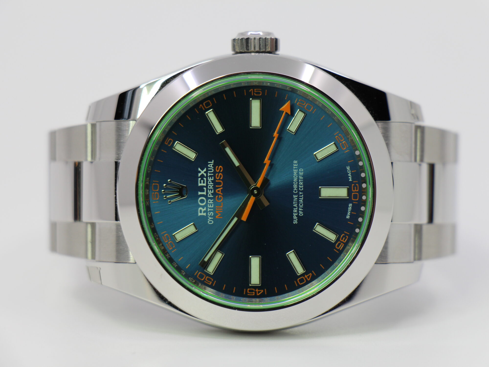 ROLEX MILGAUSS 116400GV - NEW