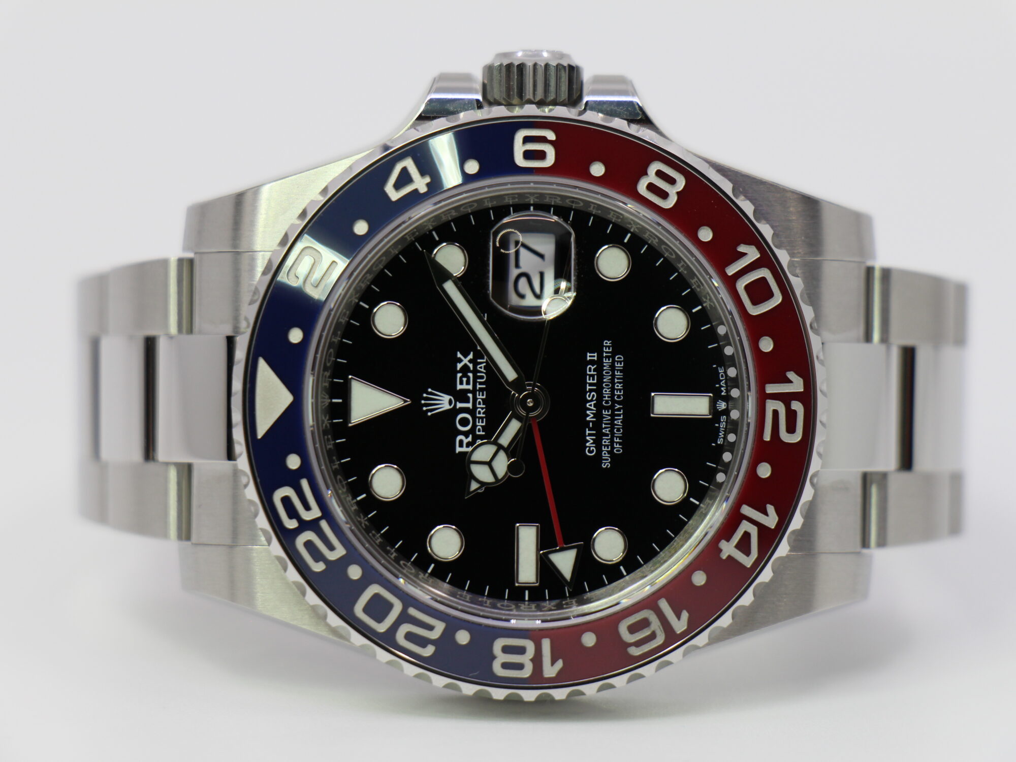 ROLEX GMT-MASTER II 126710BLRO - NEW