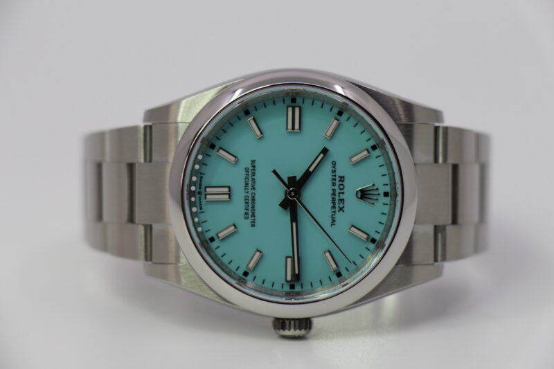 ROLEX OYSTER PERPETUAL 36MM 126000 "TIFFANY" - NEW - Image 4