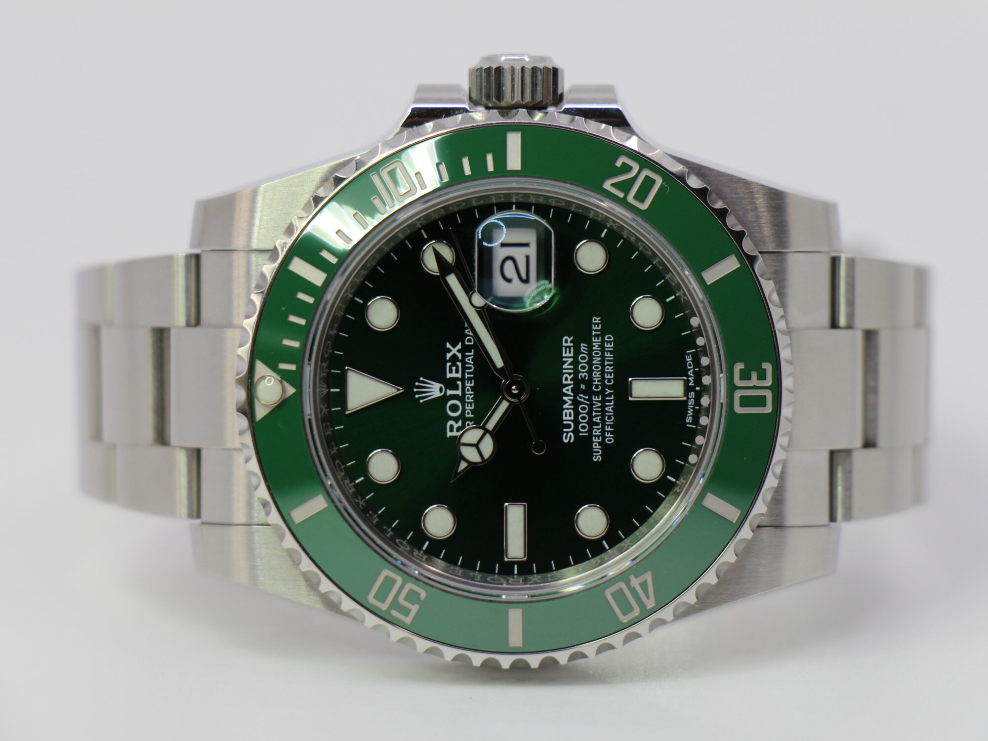 ROLEX SUBMARINER DATE 116610LV "HULK" - "DANSK AD"