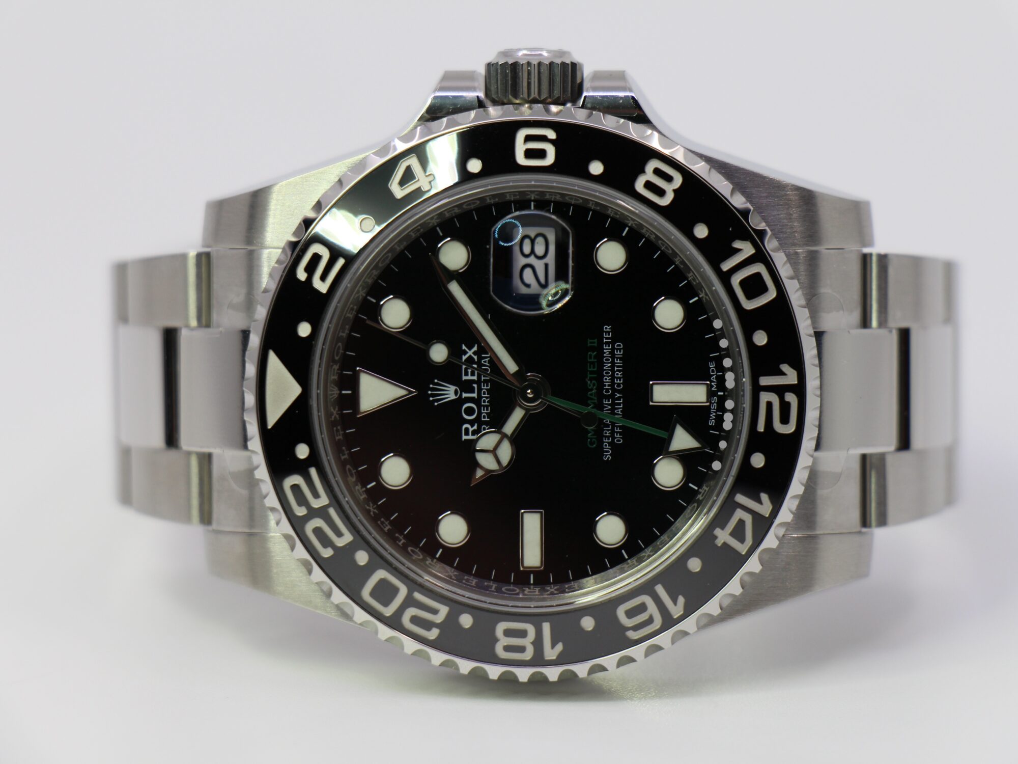 ROLEX GMT-MASTER II 116710LN "NOS" 01/2024 - NEW