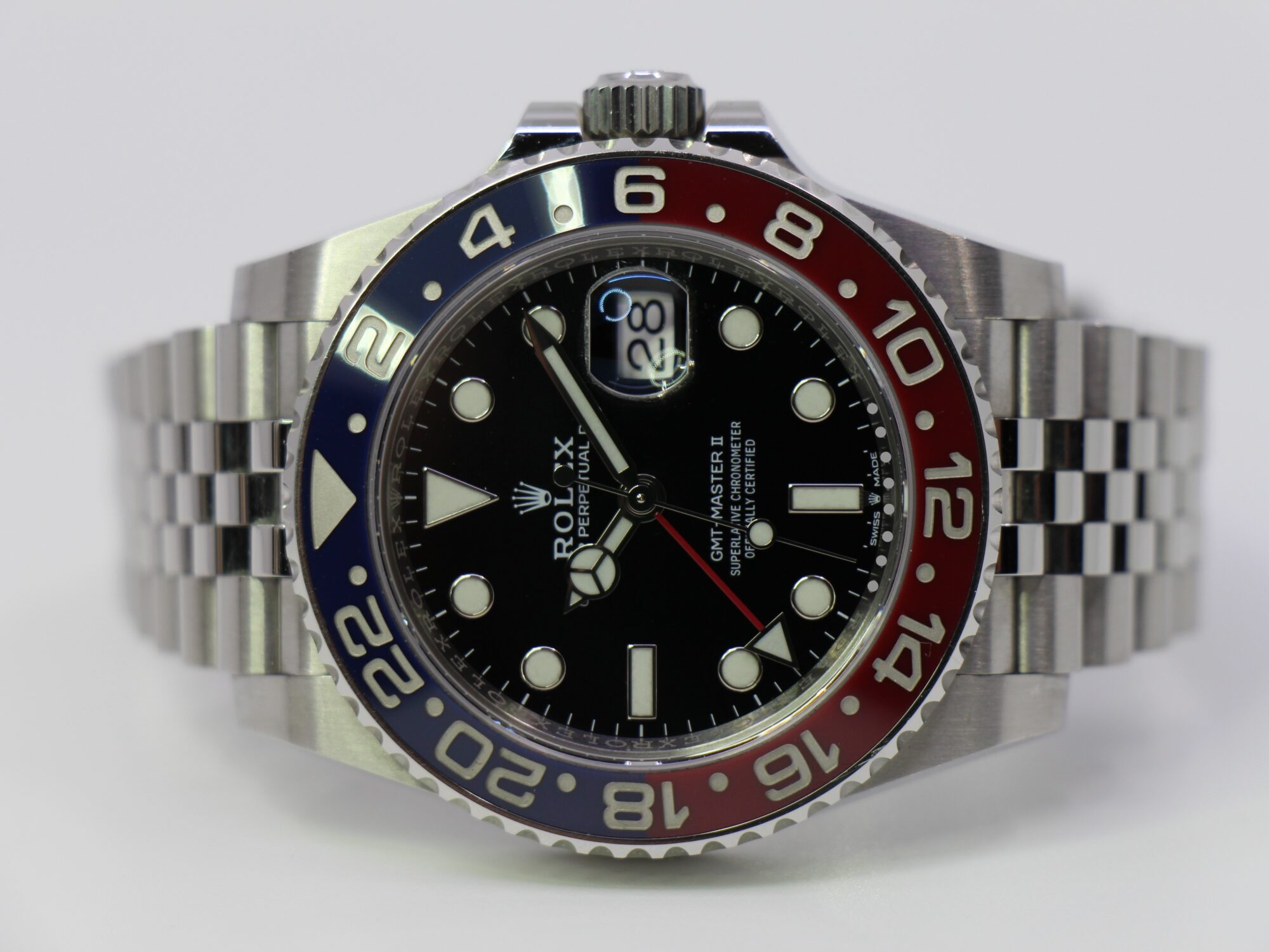ROLEX GMT-MASTER II 126710BLRO - "DANSK AD"