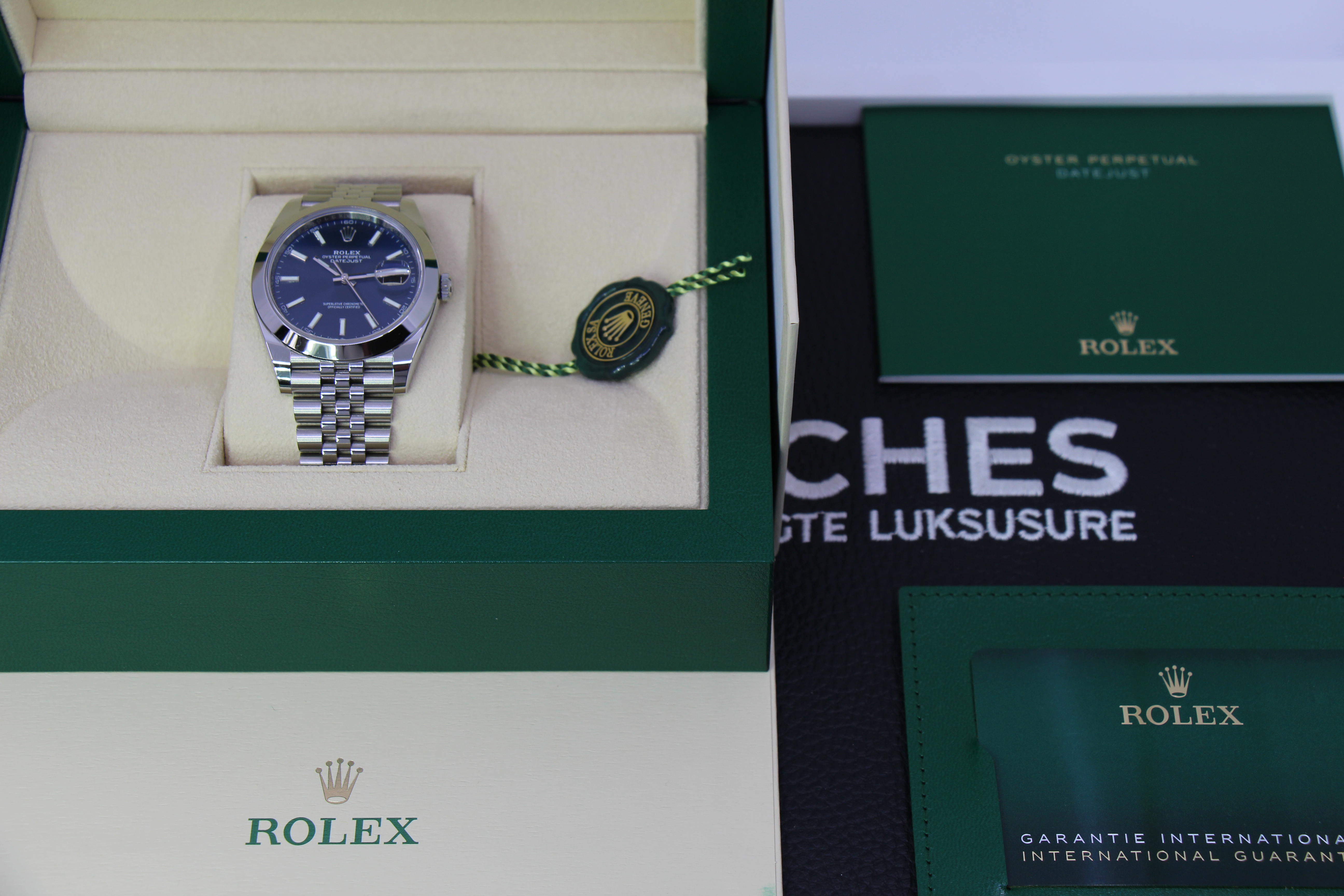 ROLEX DATEJUST 41MM 126300 - LIKE NEW - Billede 5