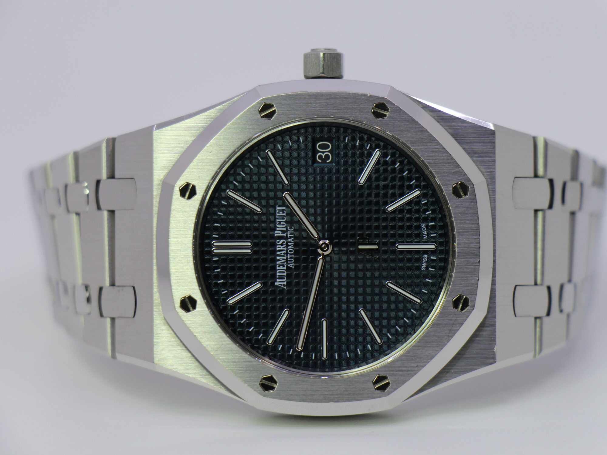 AUDEMARS PIGUET ROYAL OAK 15202ST ULTRA THIN BLUE