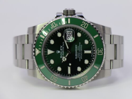 ROLEX SUBMARINER DATE 116610LV 07/2021 - NEW CARD