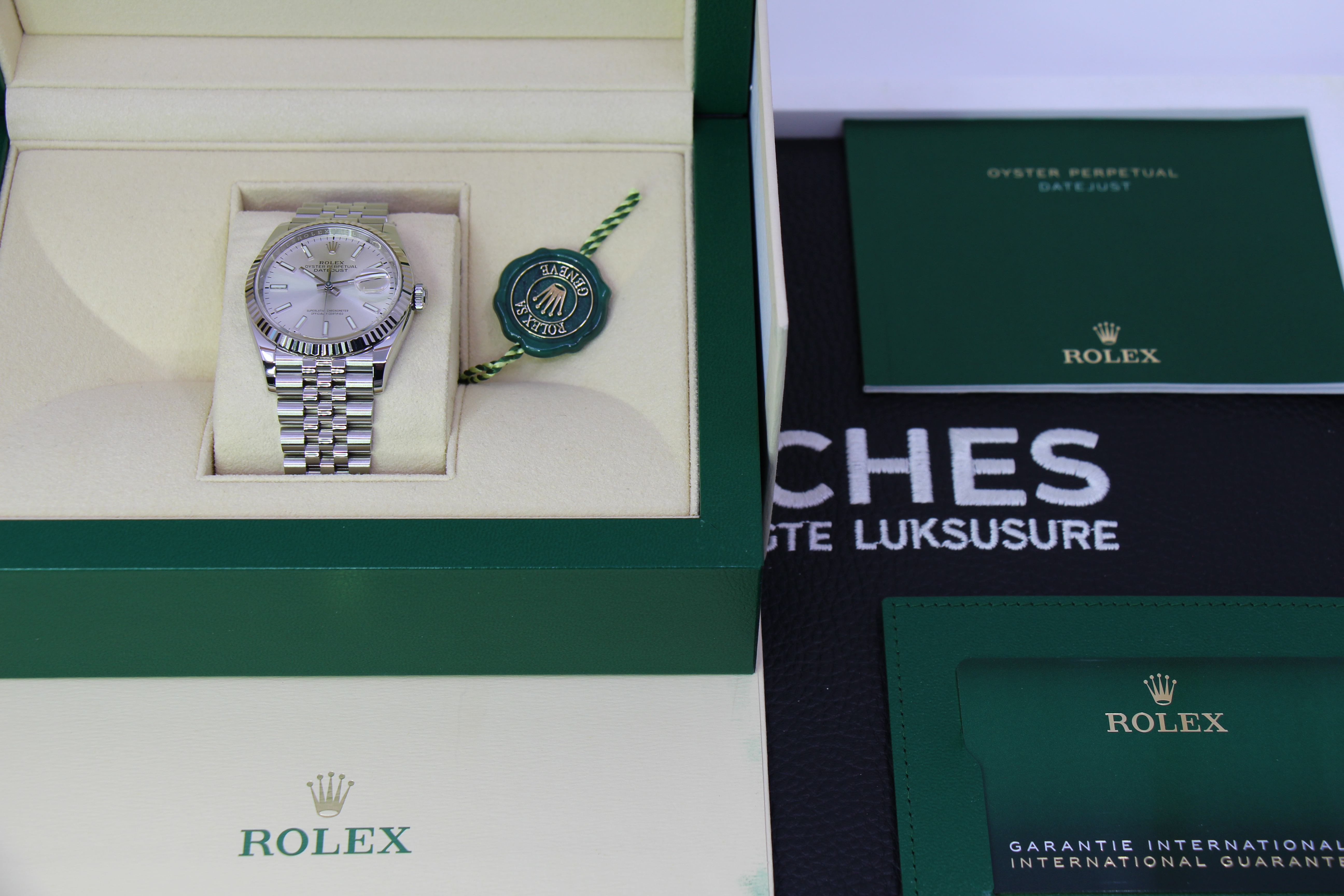 ROLEX DATEJUST 36MM 126234 - LIKE NEW - Billede 5