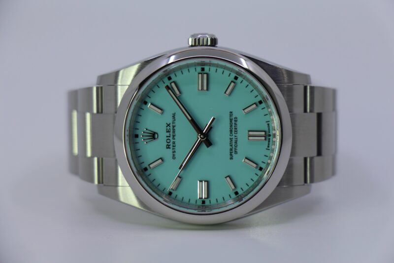 ROLEX OYSTER PERPETUAL 36MM 126000 "TIFFANY" - NEW 01/2025