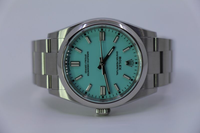 ROLEX OYSTER PERPETUAL 36MM 126000 "TIFFANY" - NEW 01/2025 - Image 4
