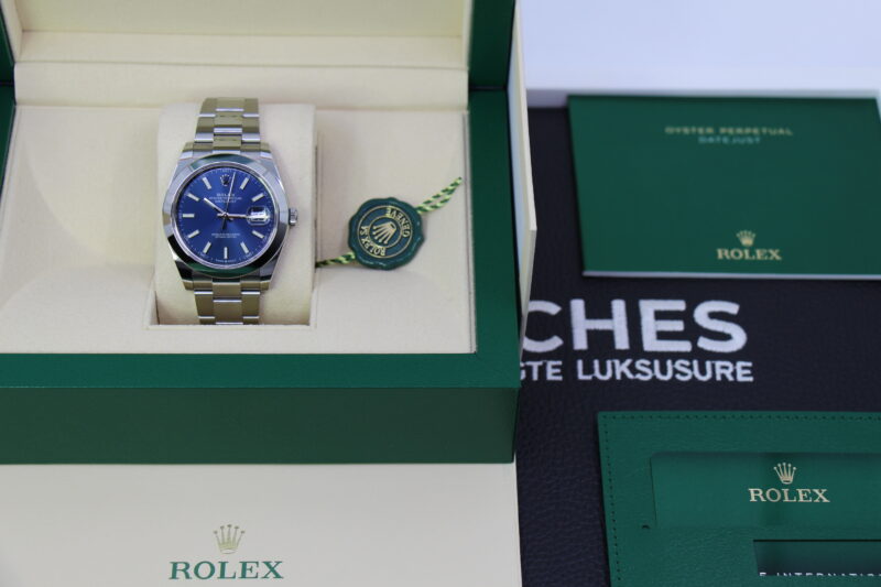 ROLEX DATEJUST 41MM 126300 - LIKE NEW 06/2021 - Image 5