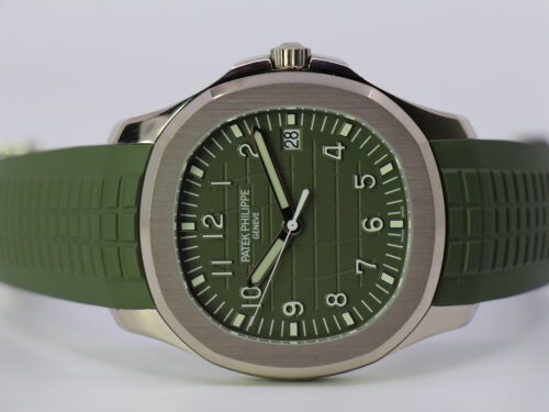 PATEK PHILIPPE AQUANAUT 5168G-010 - LIKE NEW *RESERVERET