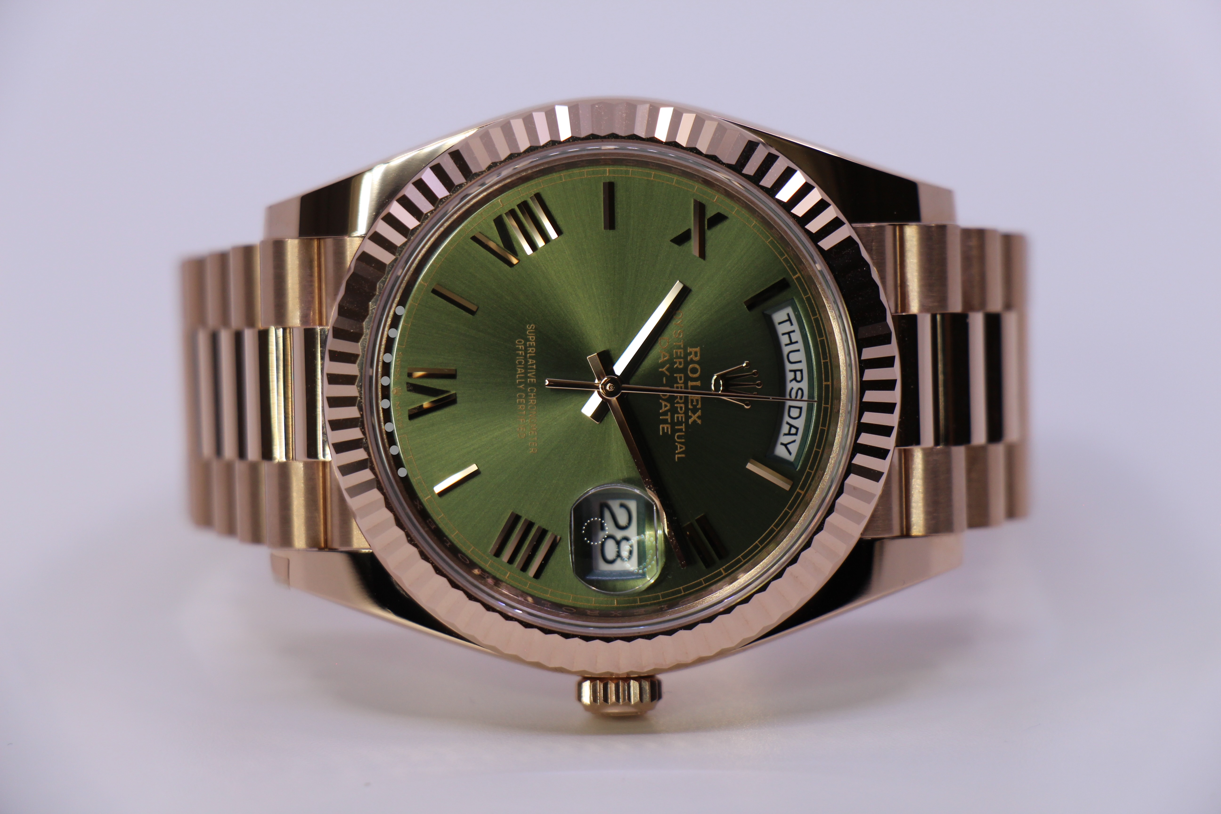 ROLEX DAY-DATE 40MM 228235 - NEW 09/2025 - Billede 4