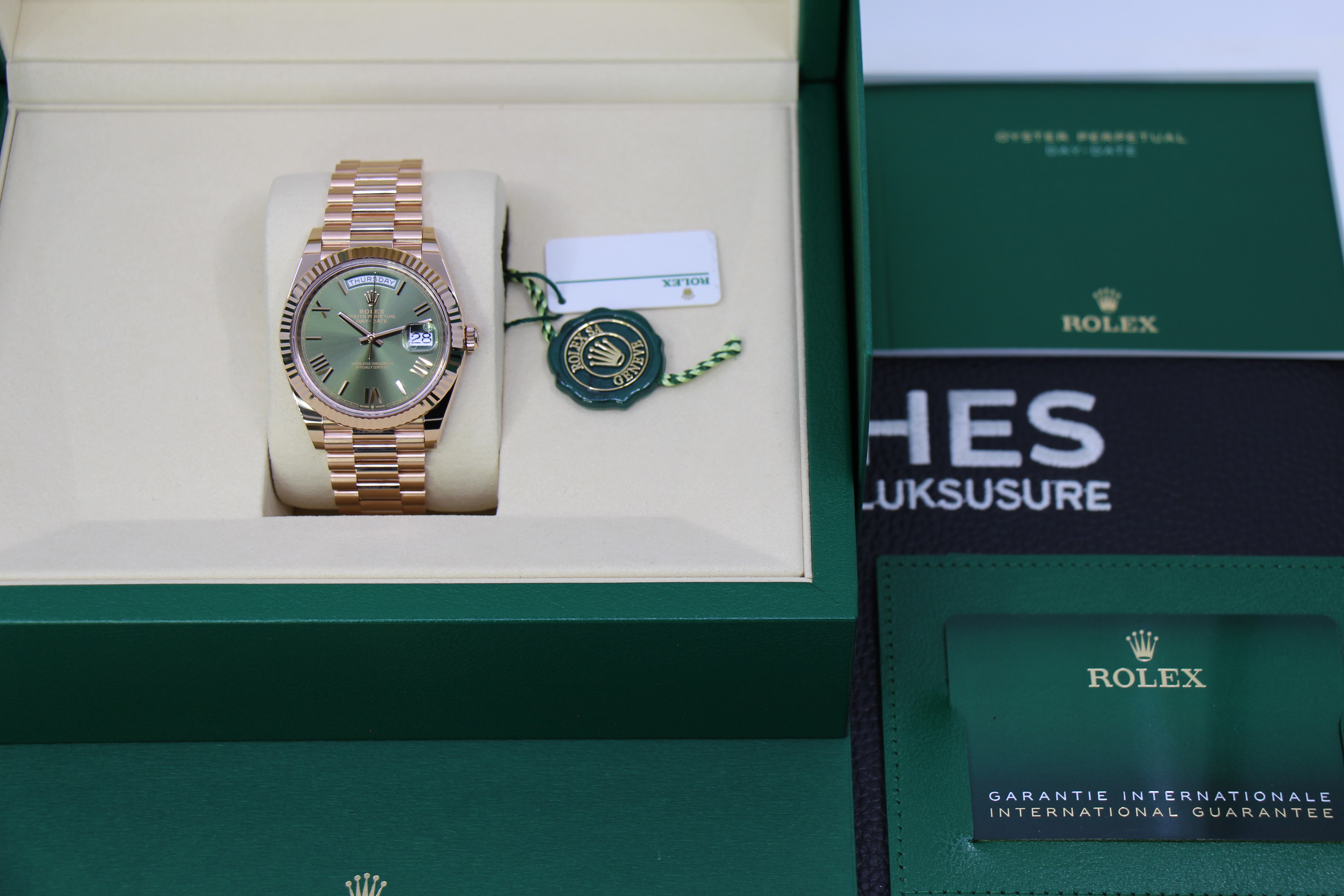 ROLEX DAY-DATE 40MM 228235 - NEW 09/2025 - Billede 5