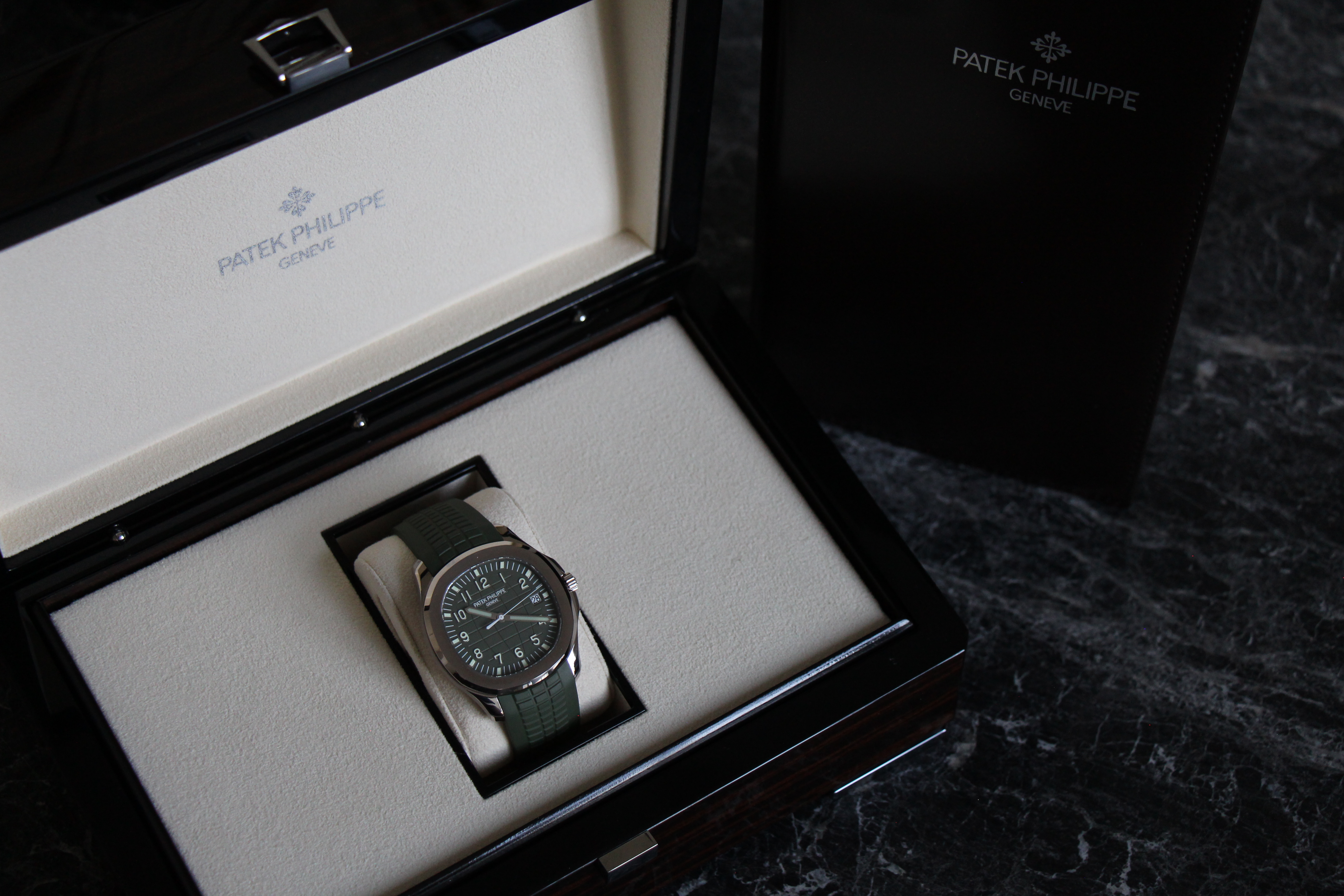 PATEK PHILIPPE AQUANAUT 5168G-010 - LIKE NEW 09/2023 - Billede 6