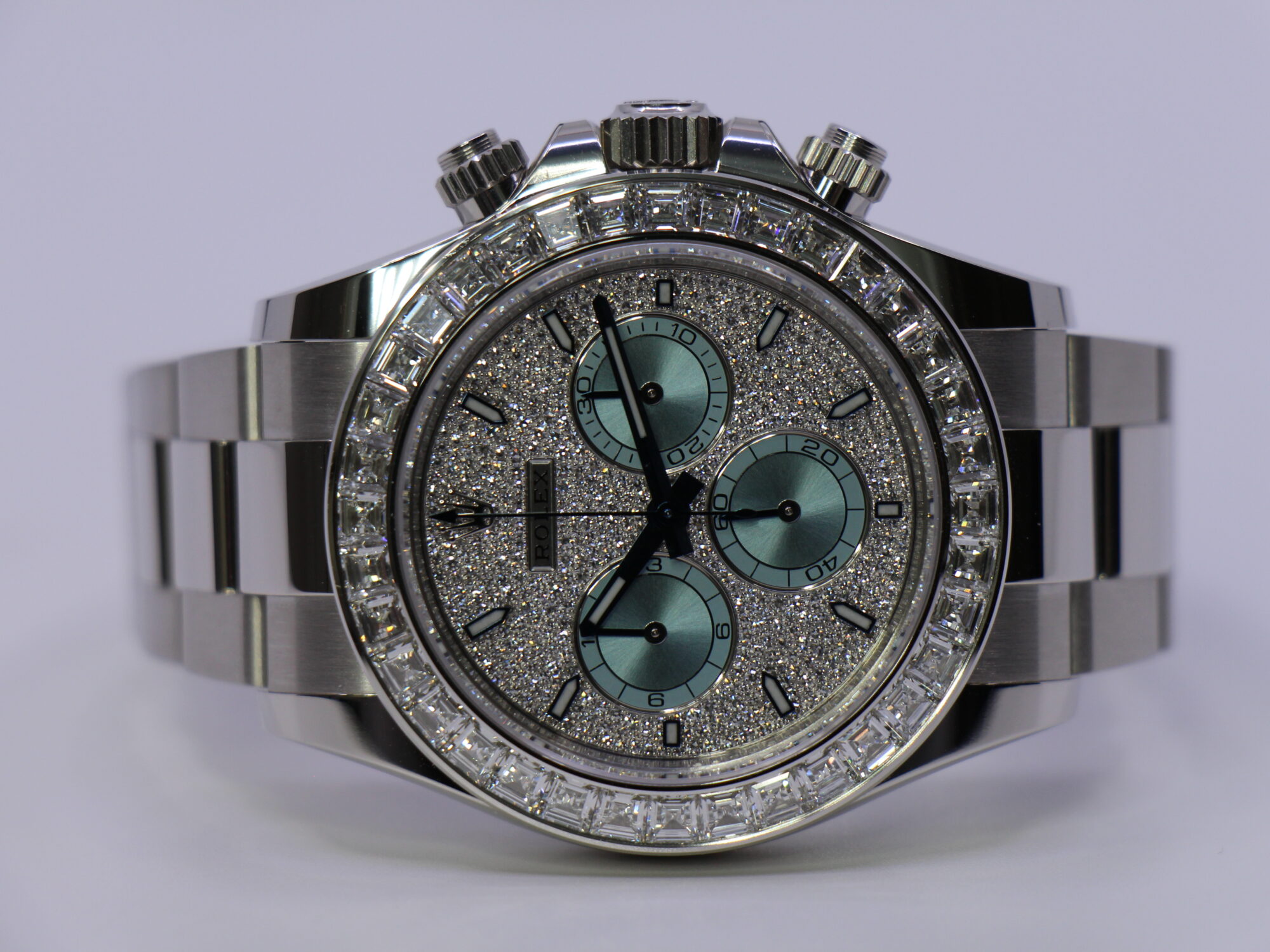 ROLEX COSMOGRAPH DAYTONA 126576TBR PAVÉ DIAMOND - NEW 01/2026