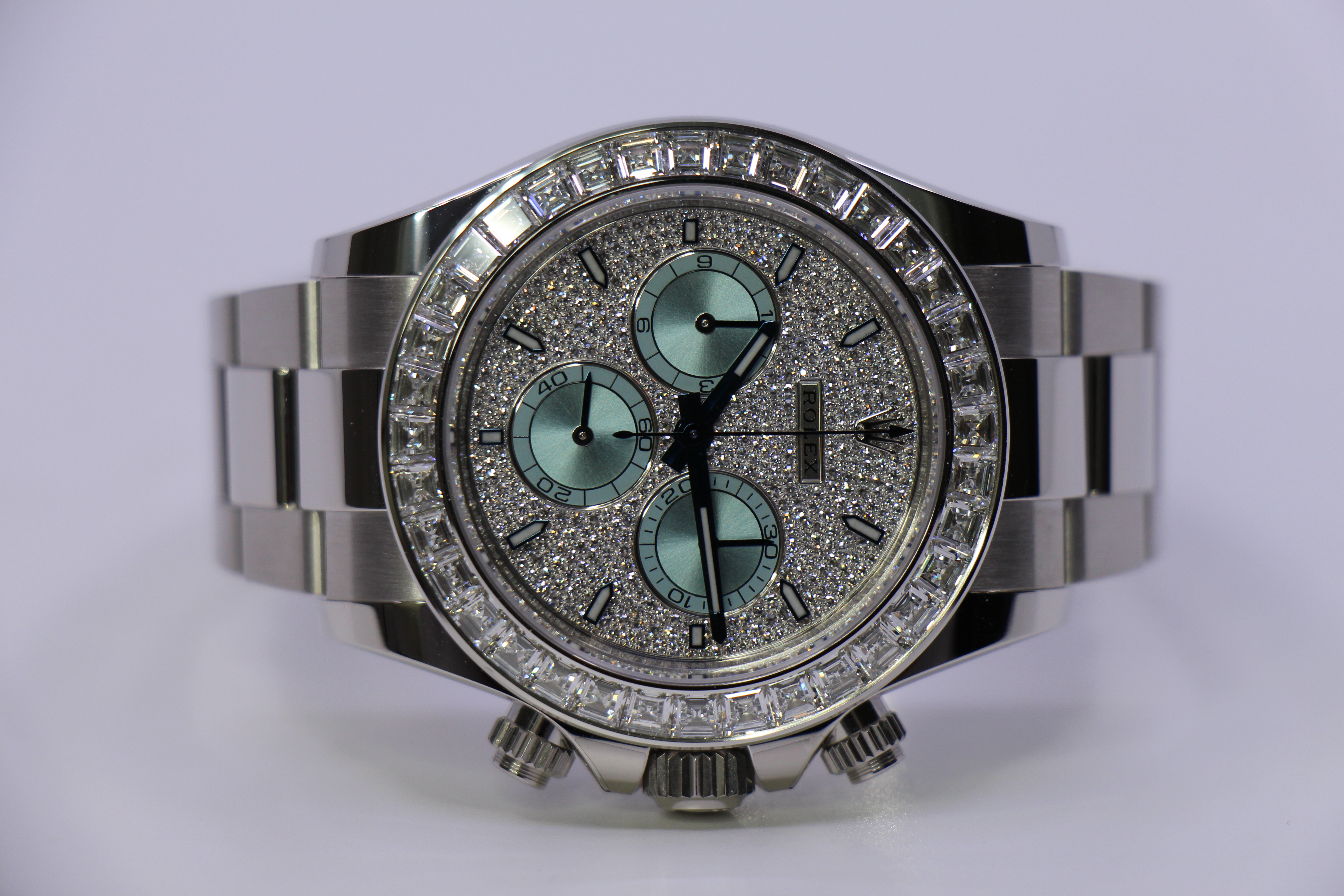 ROLEX COSMOGRAPH DAYTONA 126576TBR PAVÉ DIAMOND - NEW 01/2026 - Billede 5
