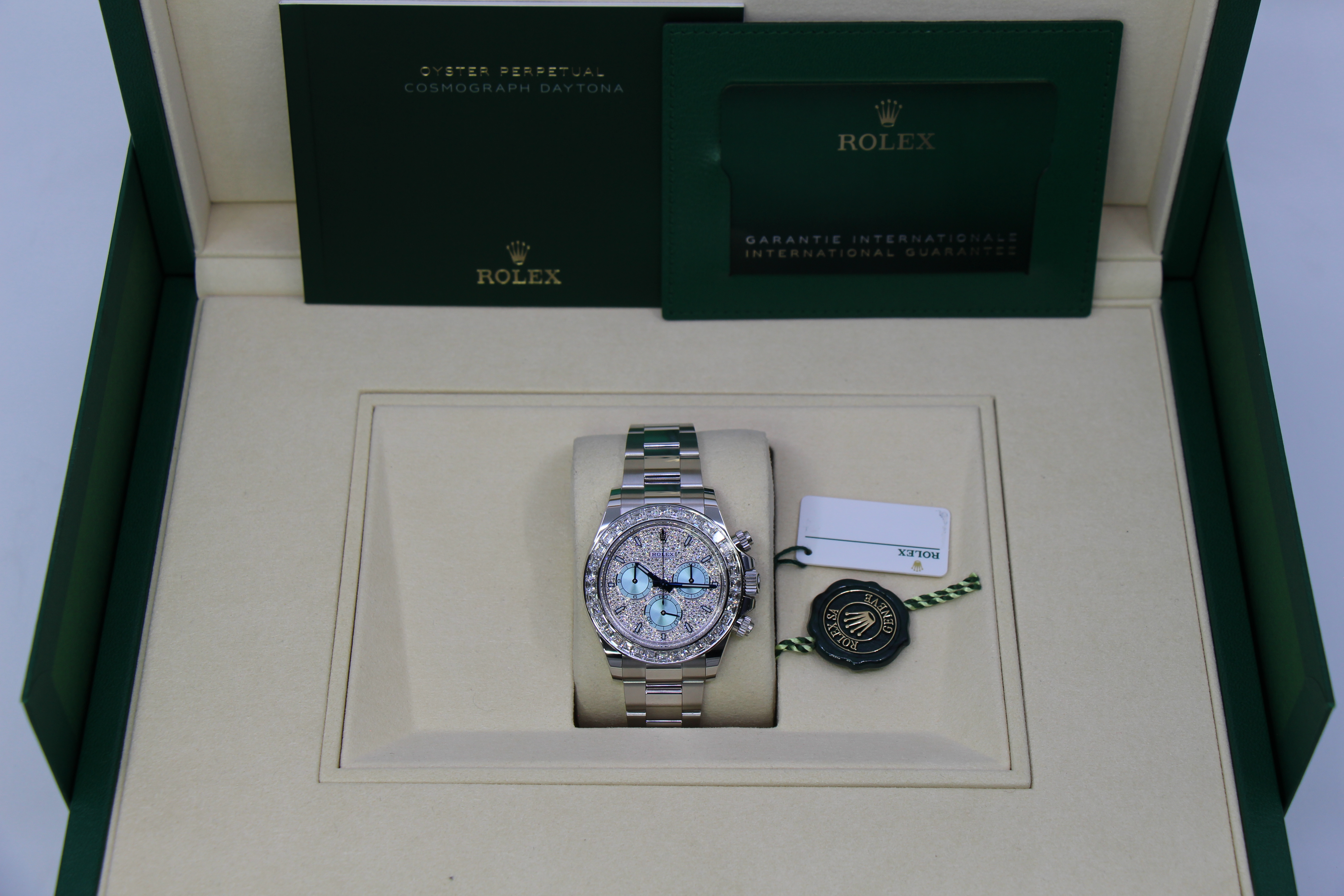ROLEX COSMOGRAPH DAYTONA 126576TBR PAVÉ DIAMOND - NEW 01/2026 - Billede 6