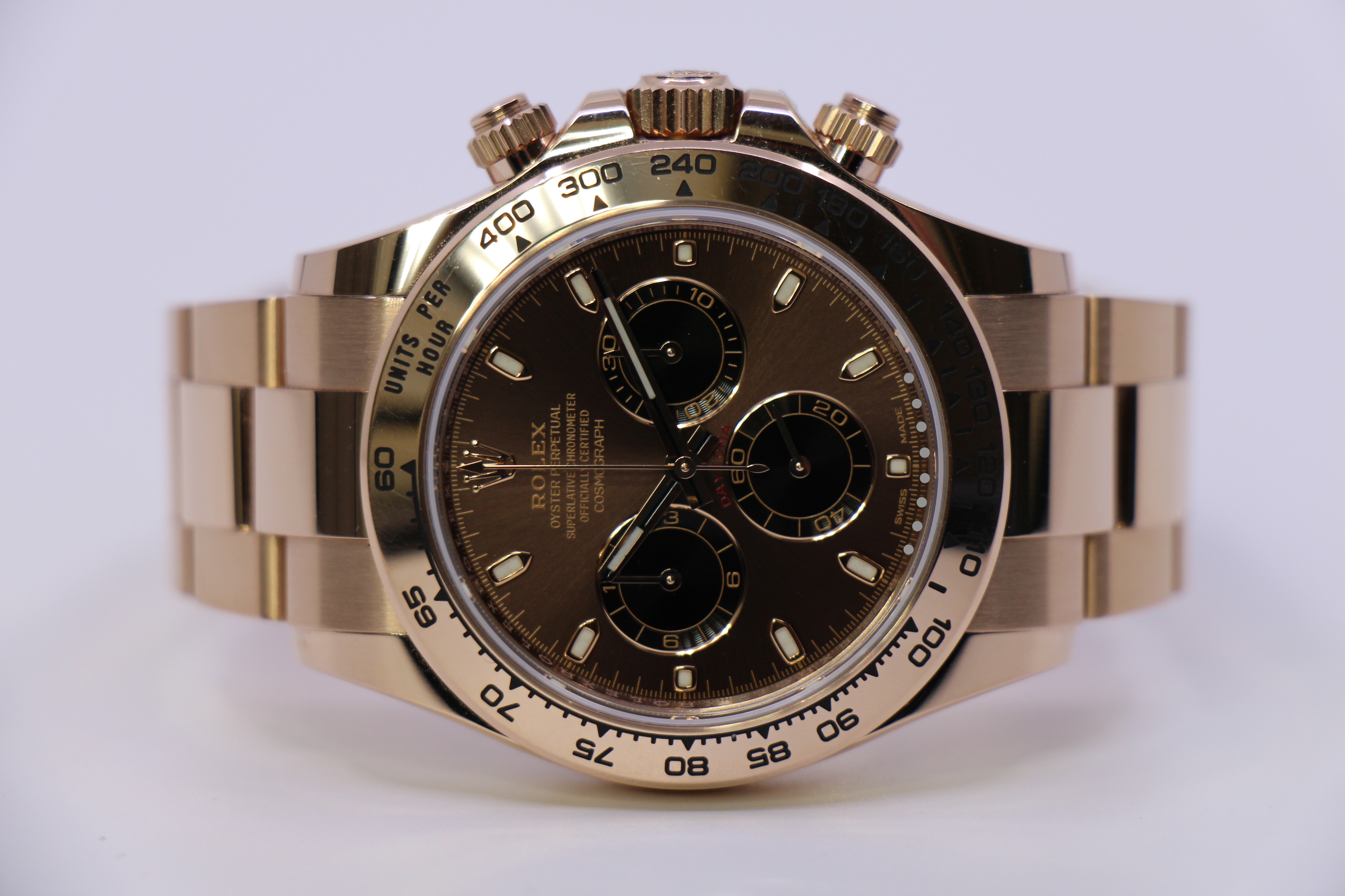 ROLEX COSMOGRAPH DAYTONA 116505 "CHOCO" - LIKE NEW