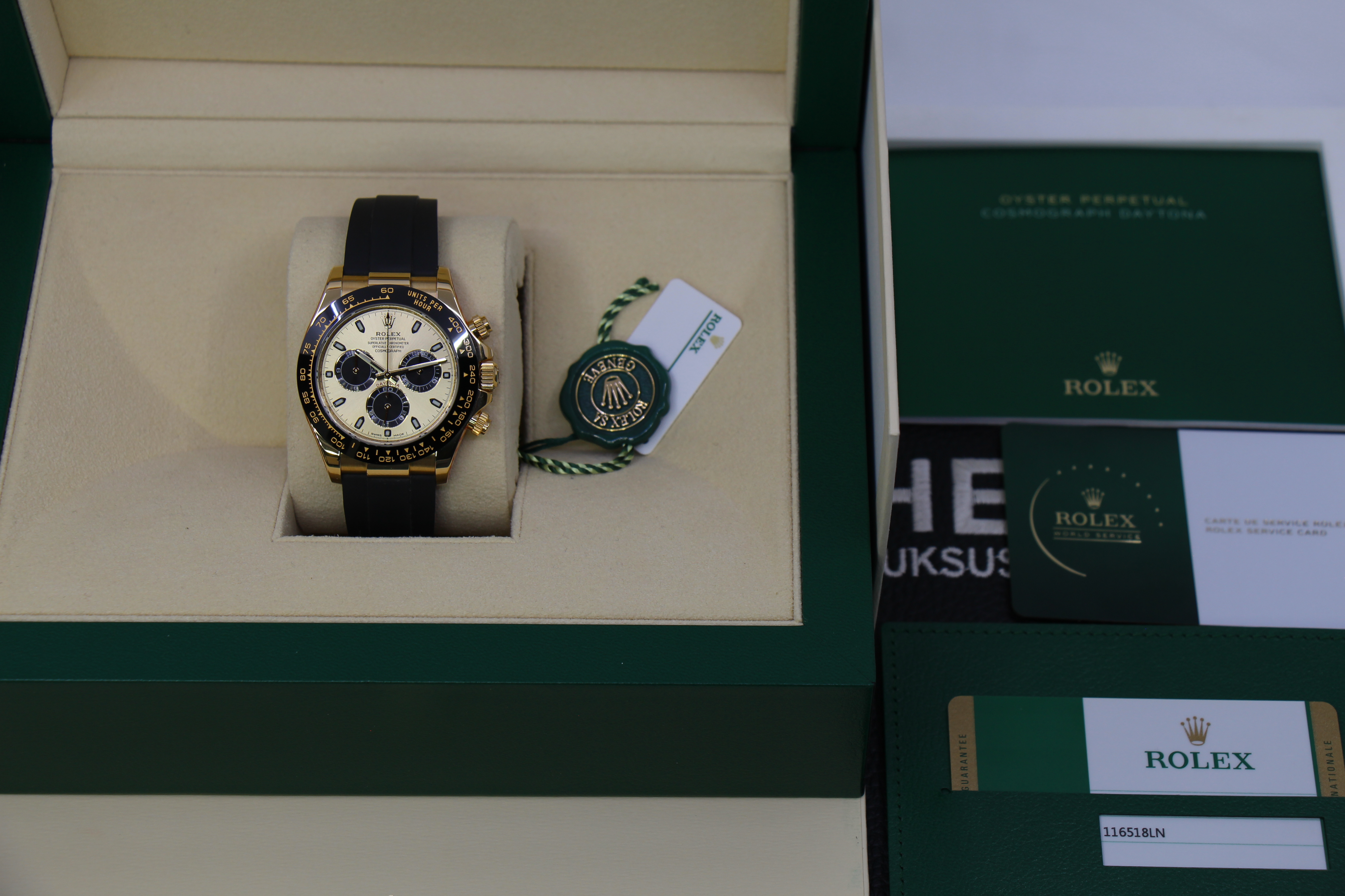 ROLEX COSMOGRAPH DAYTONA 116518LN "PIKACHU" - ROLEX SERVICE 10/2025 - Billede 5