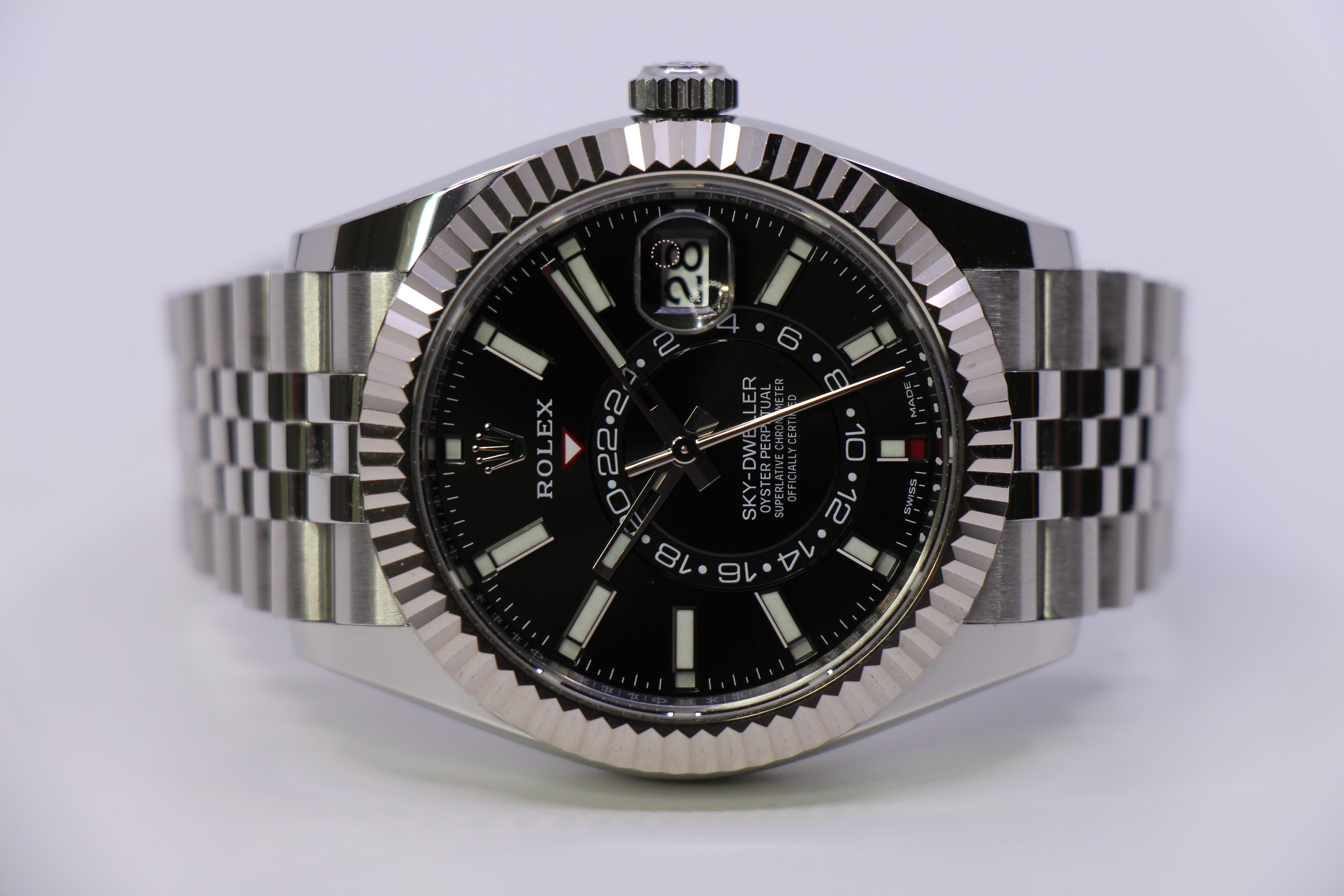 ROLEX SKY-DWELLER 326934 BLACK - LIKE NEW