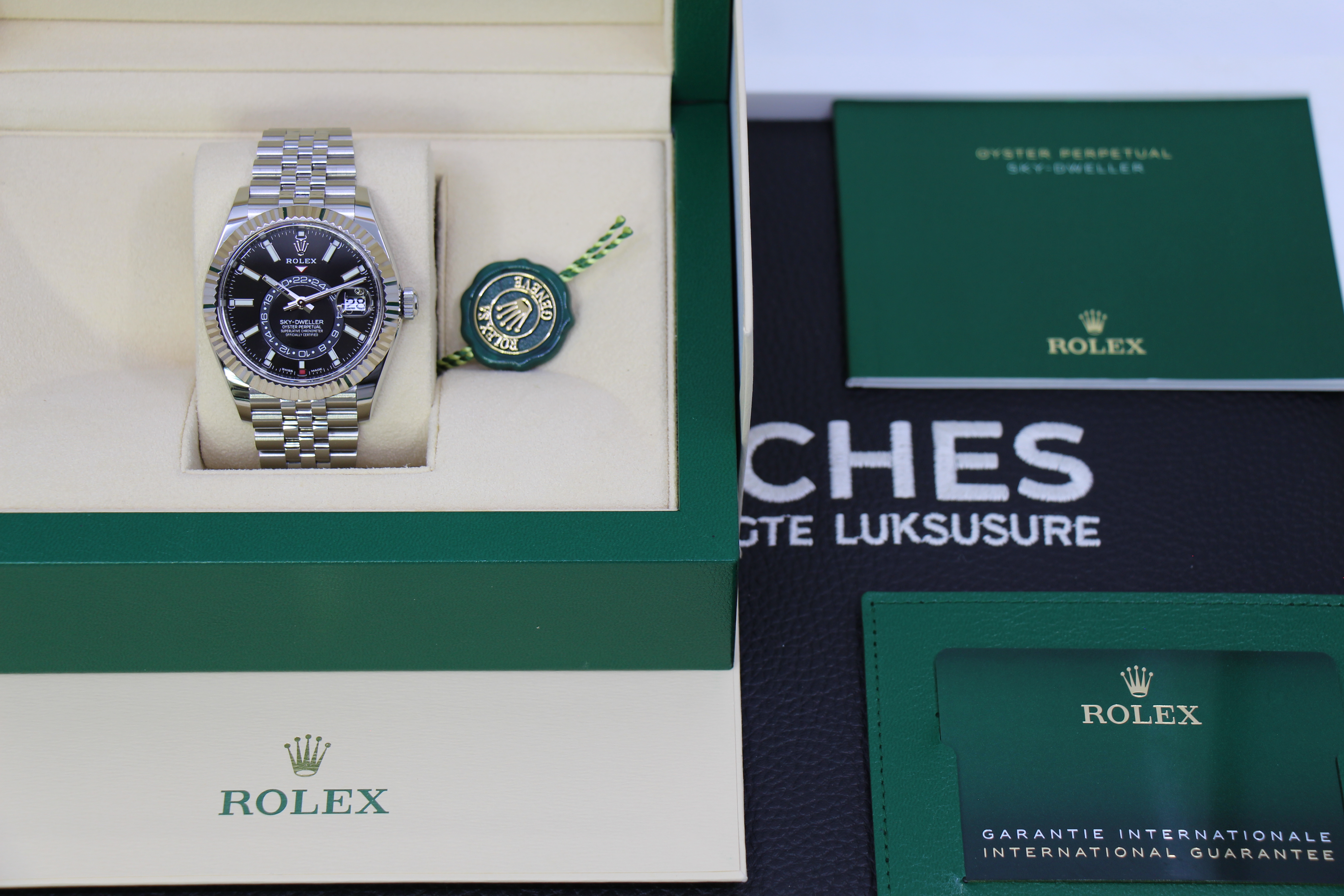 ROLEX SKY-DWELLER 326934 BLACK - LIKE NEW - Billede 5
