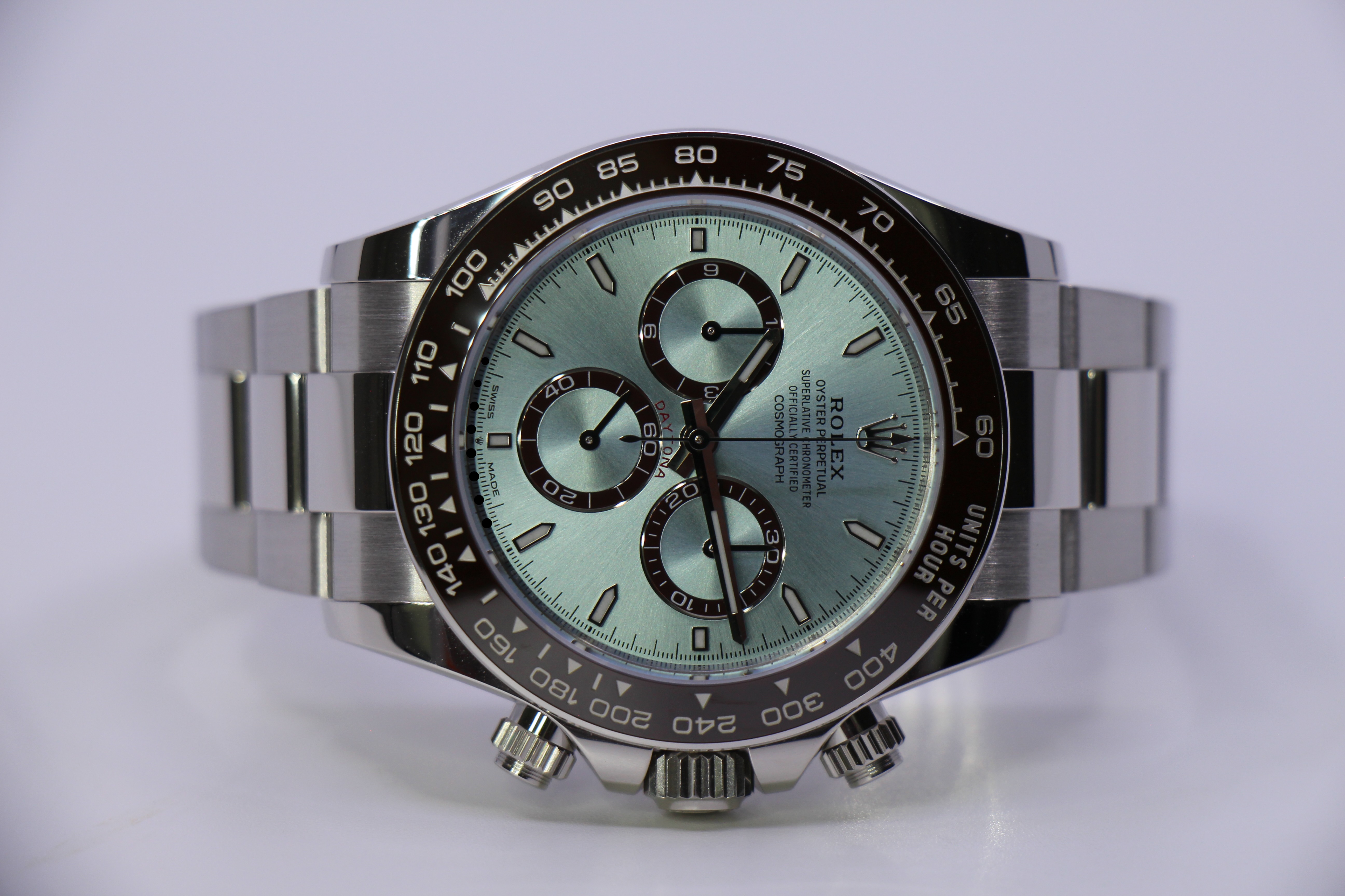 ROLEX COSMOGRAPH DAYTONA 126506 PLATINUM - LIKE NEW - Billede 5