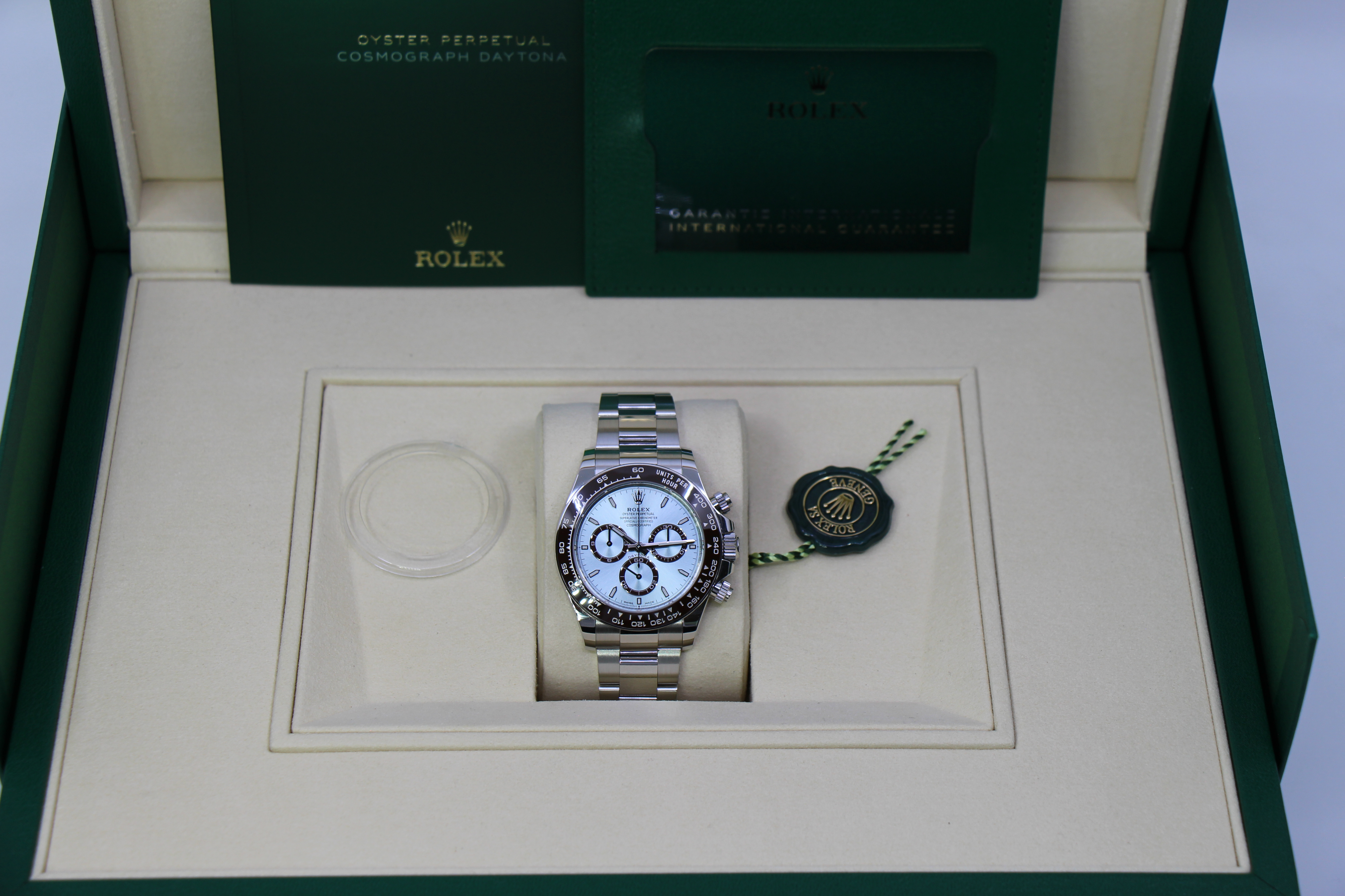 ROLEX COSMOGRAPH DAYTONA 126506 PLATINUM - LIKE NEW - Billede 6