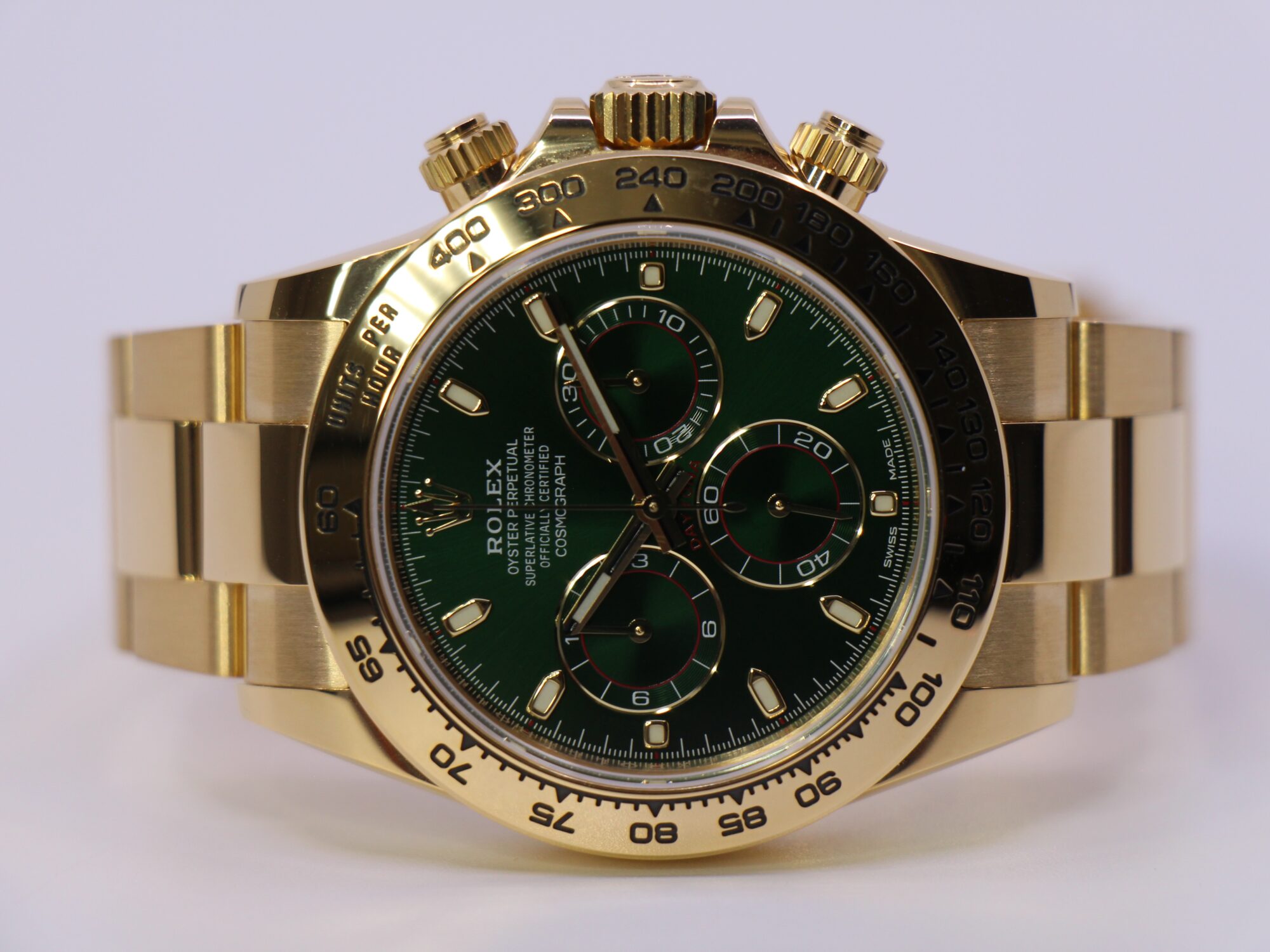 ROLEX COSMOGRAPH DAYTONA 116508 GREEN - LIKE NEW