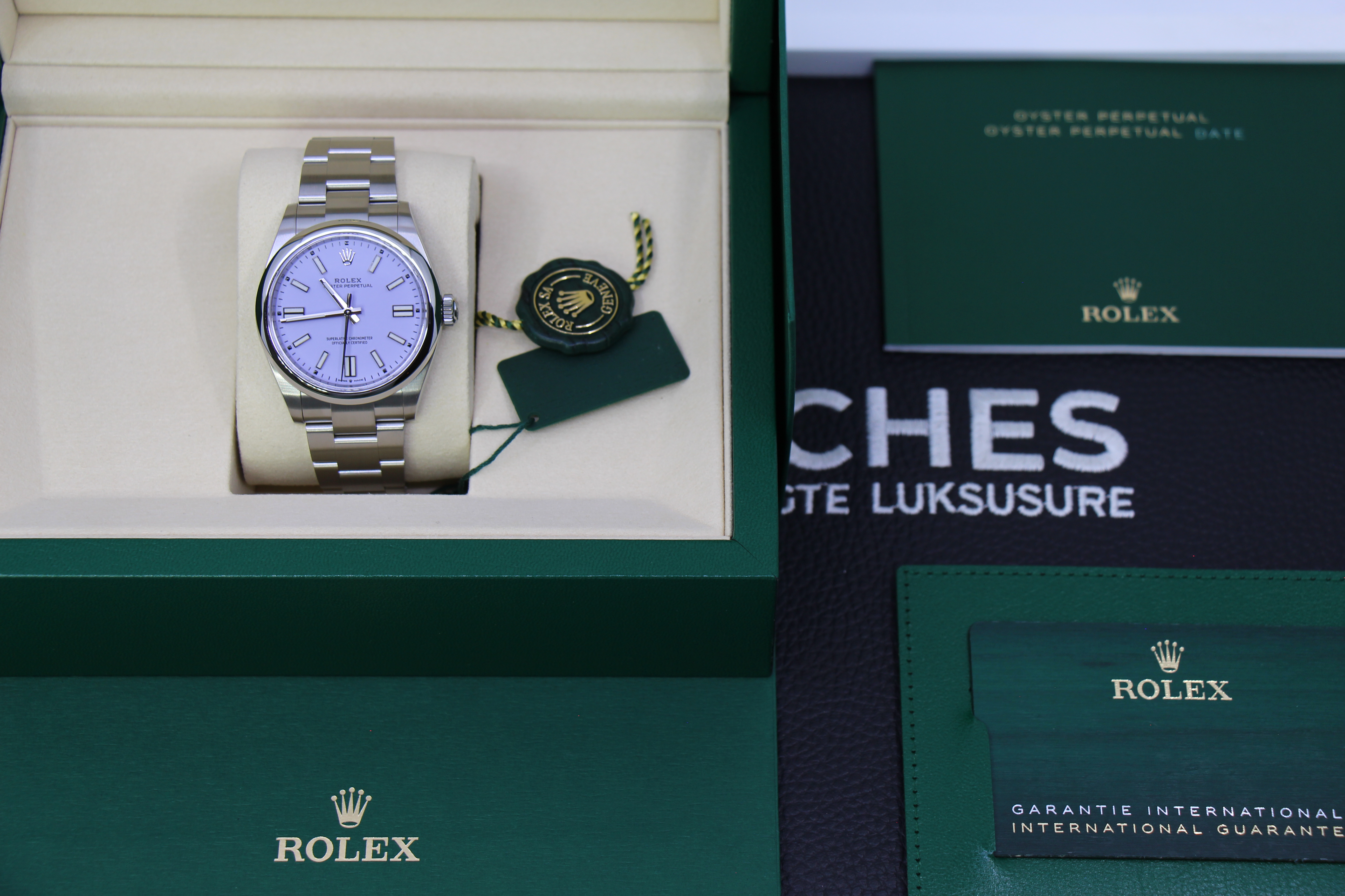 ROLEX OYSTER PERPETUAL 41MM 134300 LAVENDER - NEW 09/2026 - Billede 5