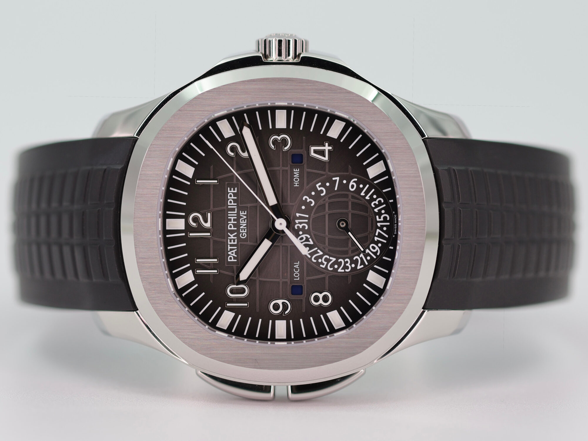 PATEK PHILIPPE AQUANAUT TRAVEL TIME 5164A-001 - LIKE NEW