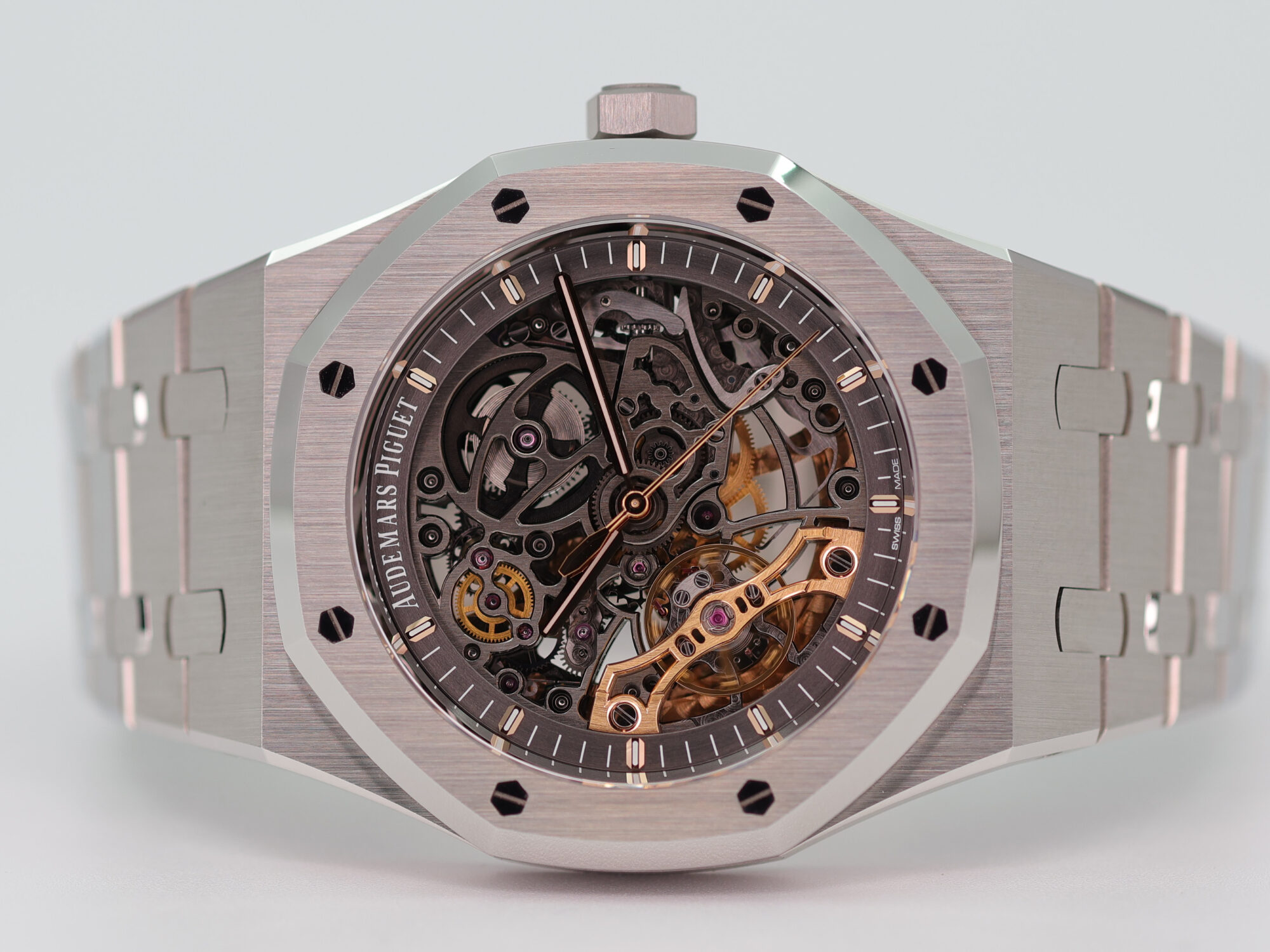 AUDEMARS PIGUET ROYAL OAK 15407ST "SKELETON" - NEW