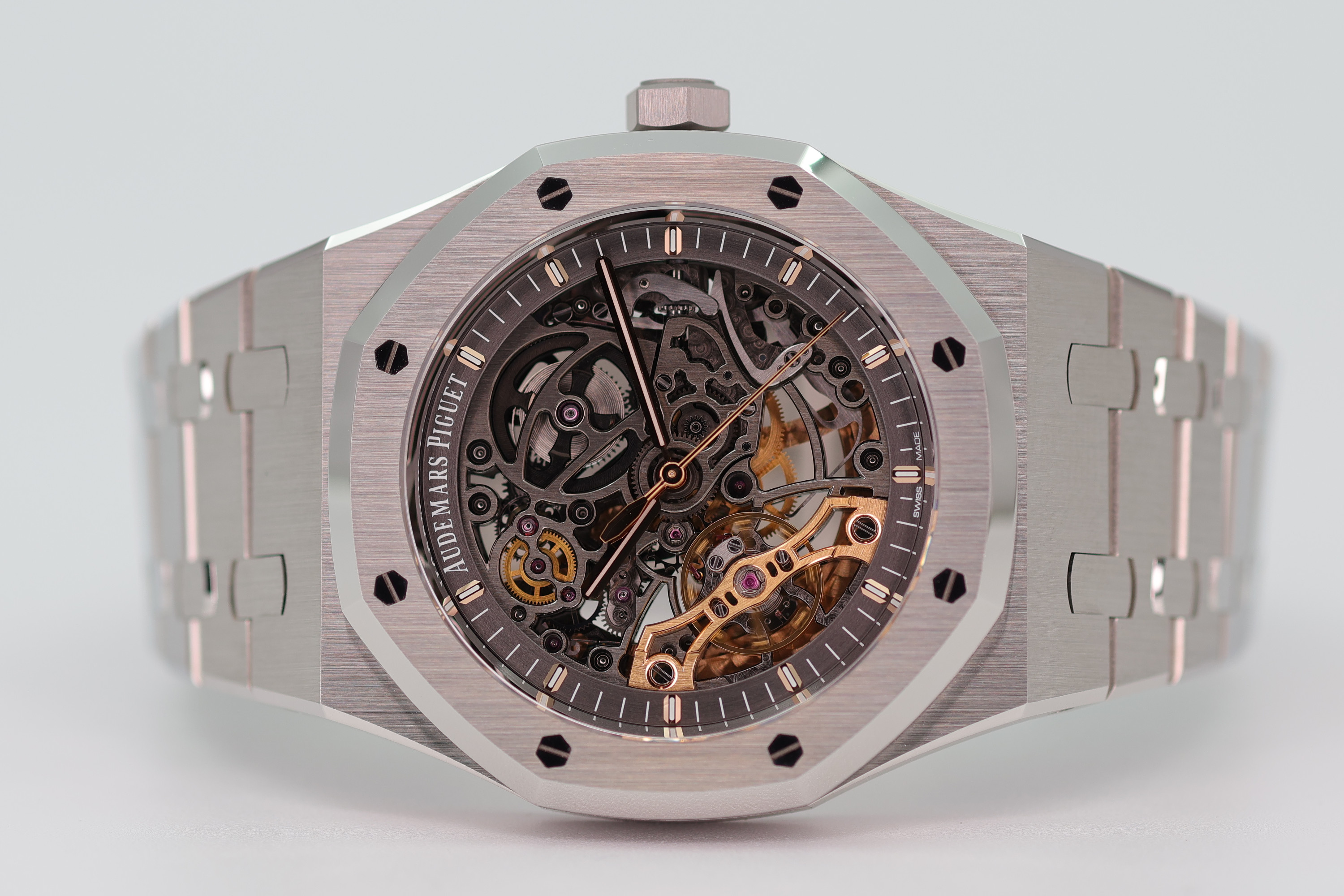 AUDEMARS PIGUET ROYAL OAK 15407ST "SKELETON" - NEW