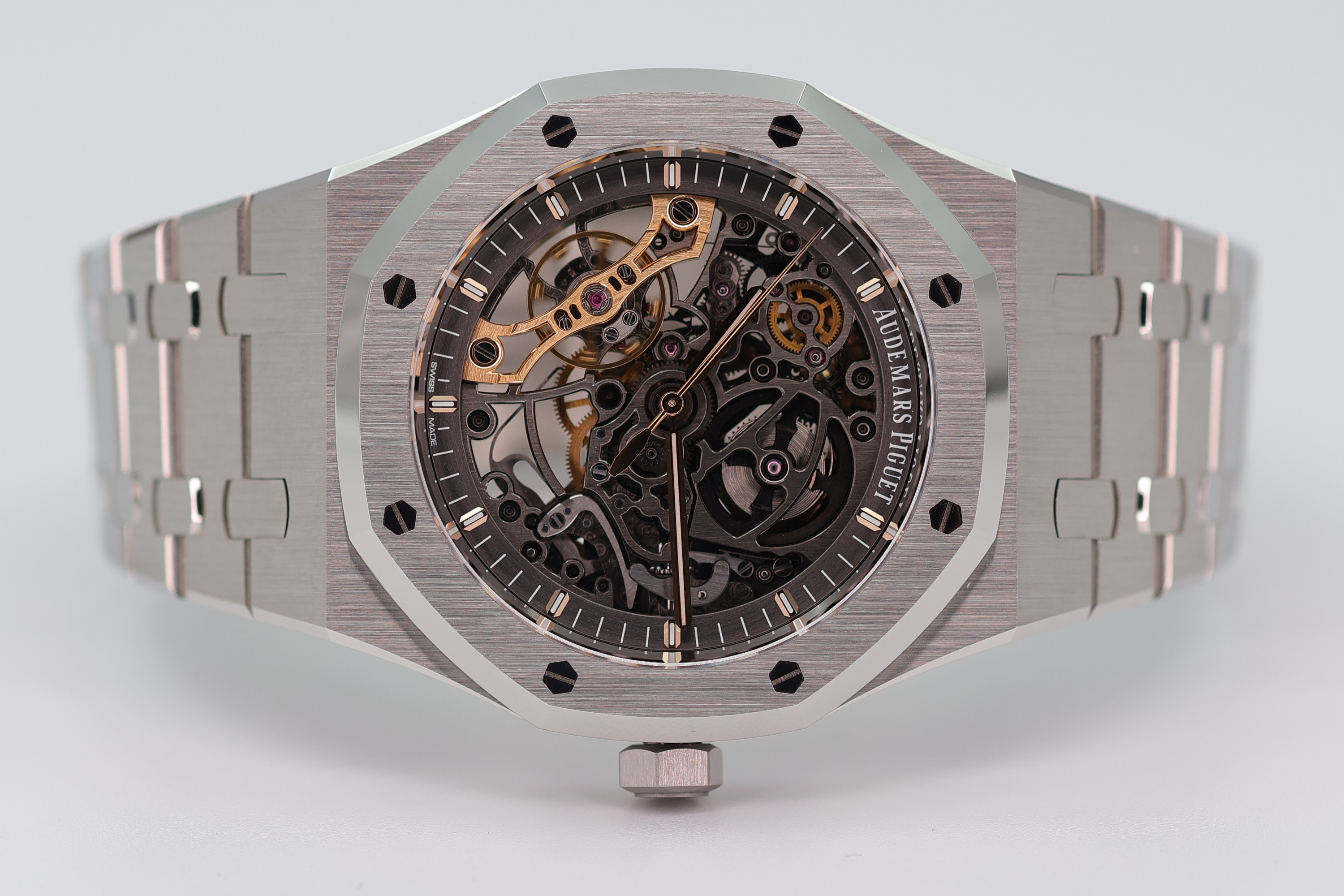 AUDEMARS PIGUET ROYAL OAK 15407ST "SKELETON" - NEW - Billede 5