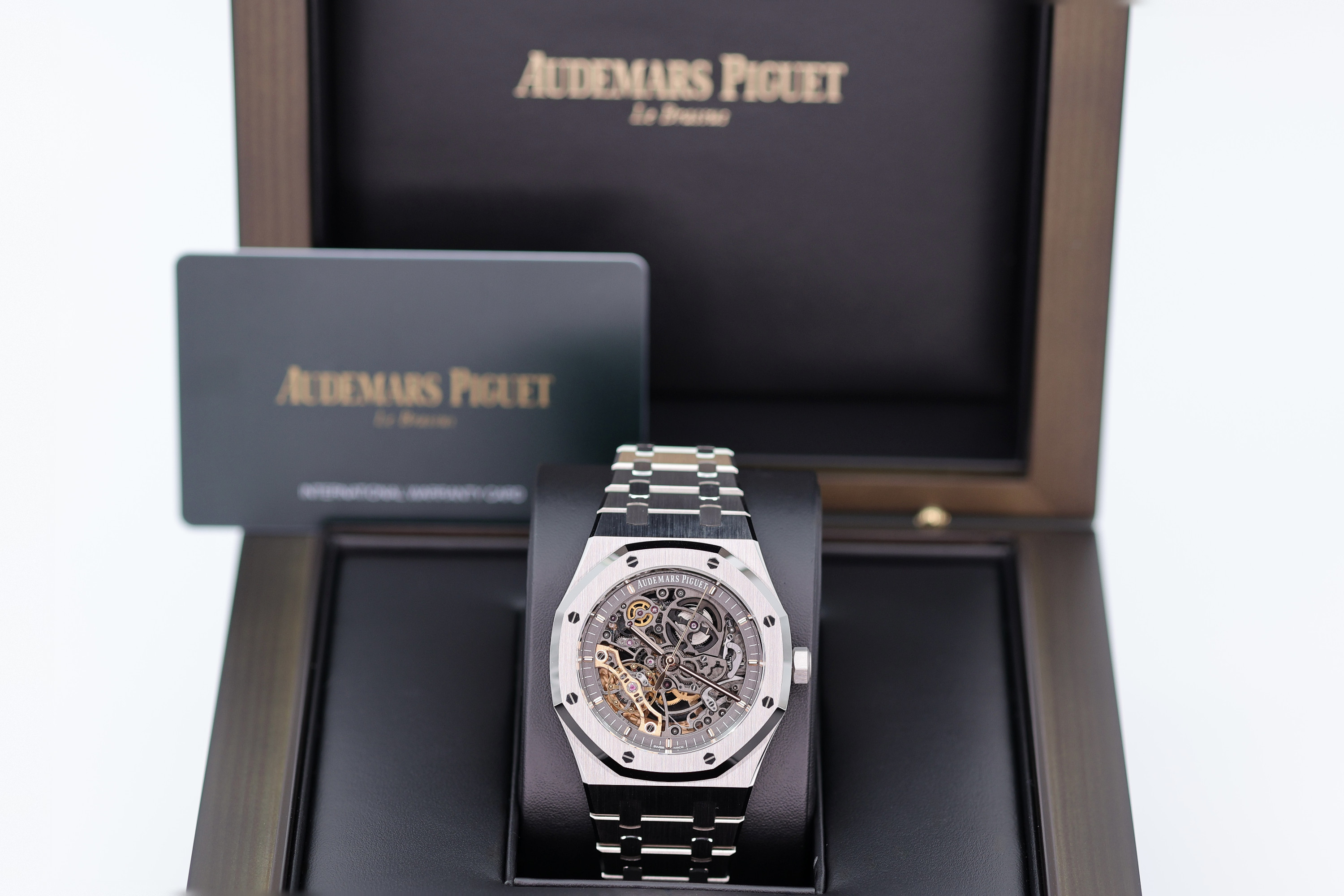 AUDEMARS PIGUET ROYAL OAK 15407ST "SKELETON" - NEW - Billede 6